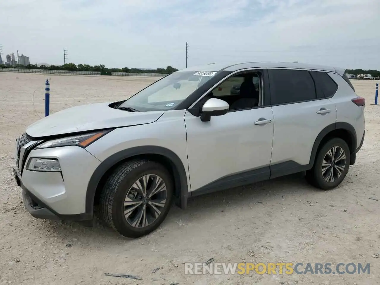 1 Photograph of a damaged car 5N1BT3BA6NC697666 NISSAN ROGUE 2022