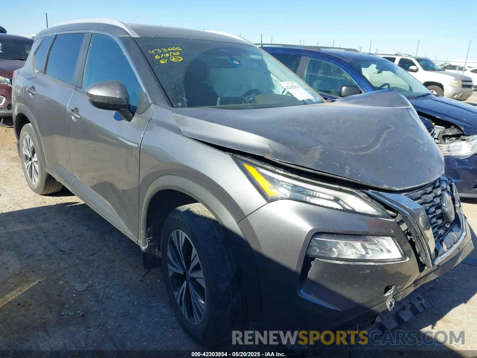 1 Photograph of a damaged car 5N1BT3BA6NC720699 NISSAN ROGUE 2022