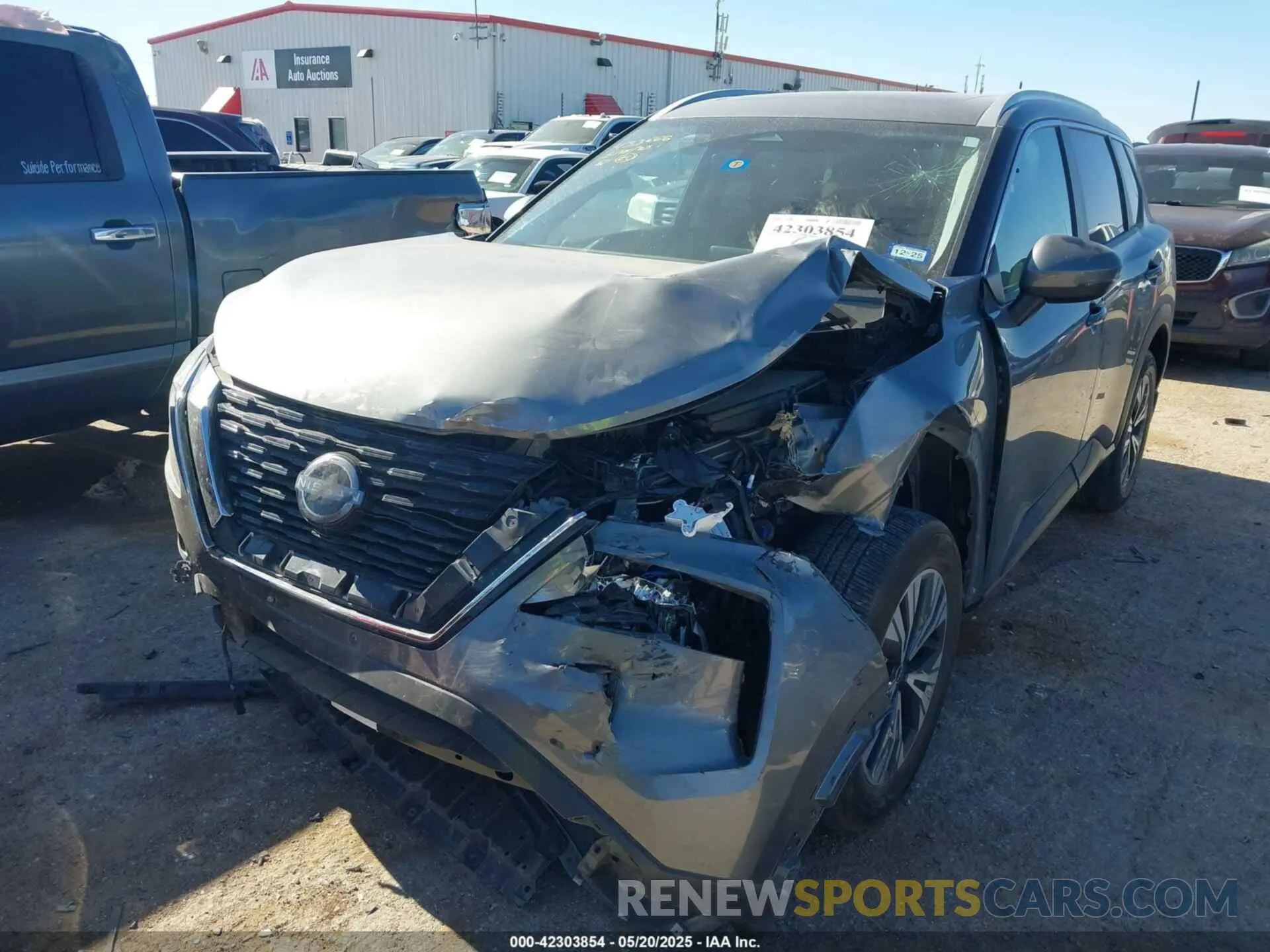 6 Photograph of a damaged car 5N1BT3BA6NC720699 NISSAN ROGUE 2022