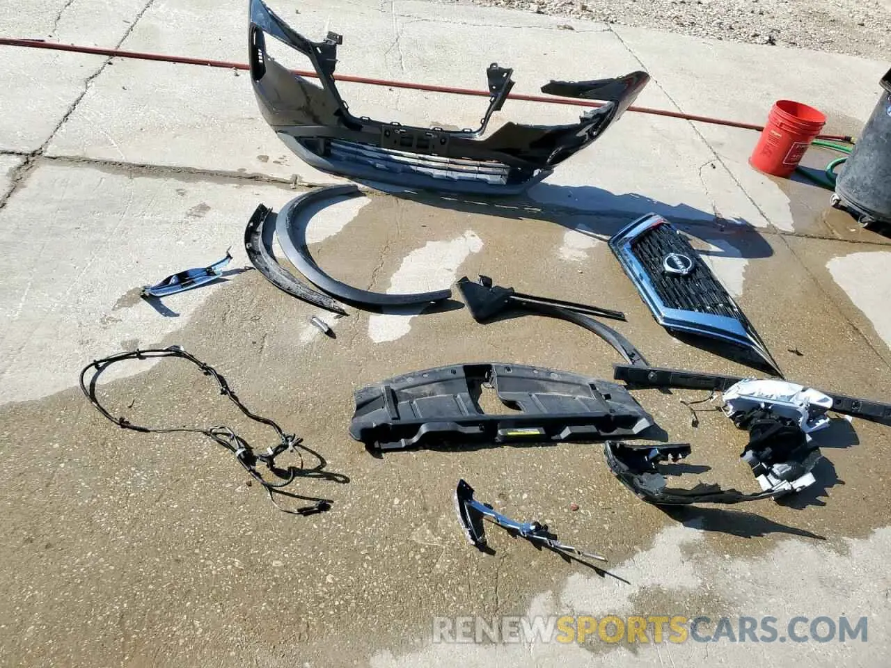 14 Photograph of a damaged car 5N1BT3BA6NC724316 NISSAN ROGUE 2022