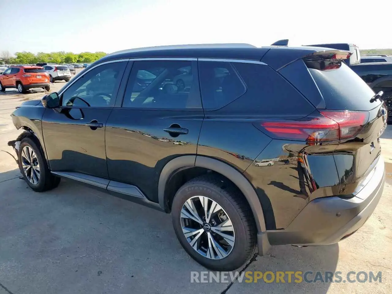 2 Photograph of a damaged car 5N1BT3BA6NC724316 NISSAN ROGUE 2022