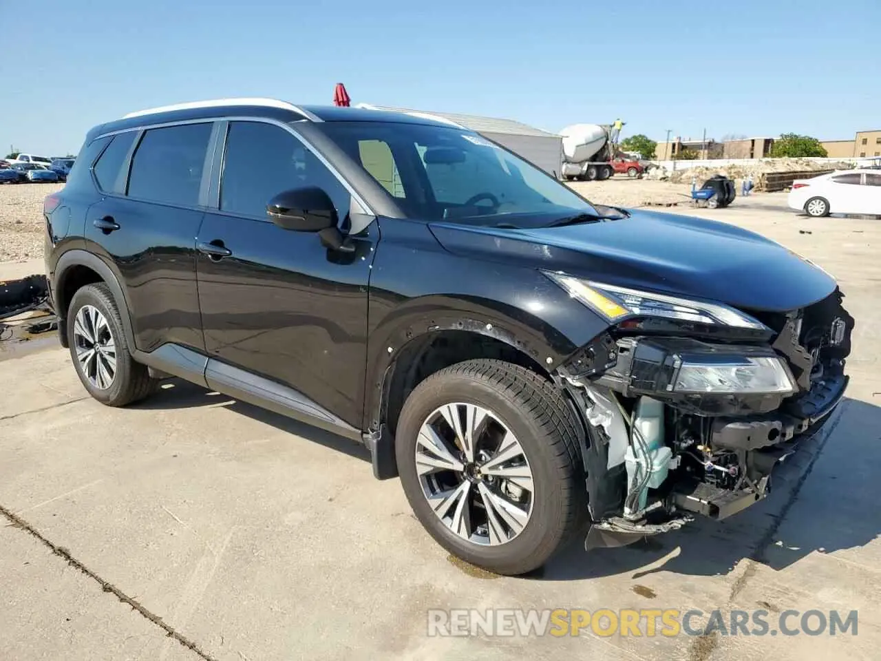 4 Photograph of a damaged car 5N1BT3BA6NC724316 NISSAN ROGUE 2022