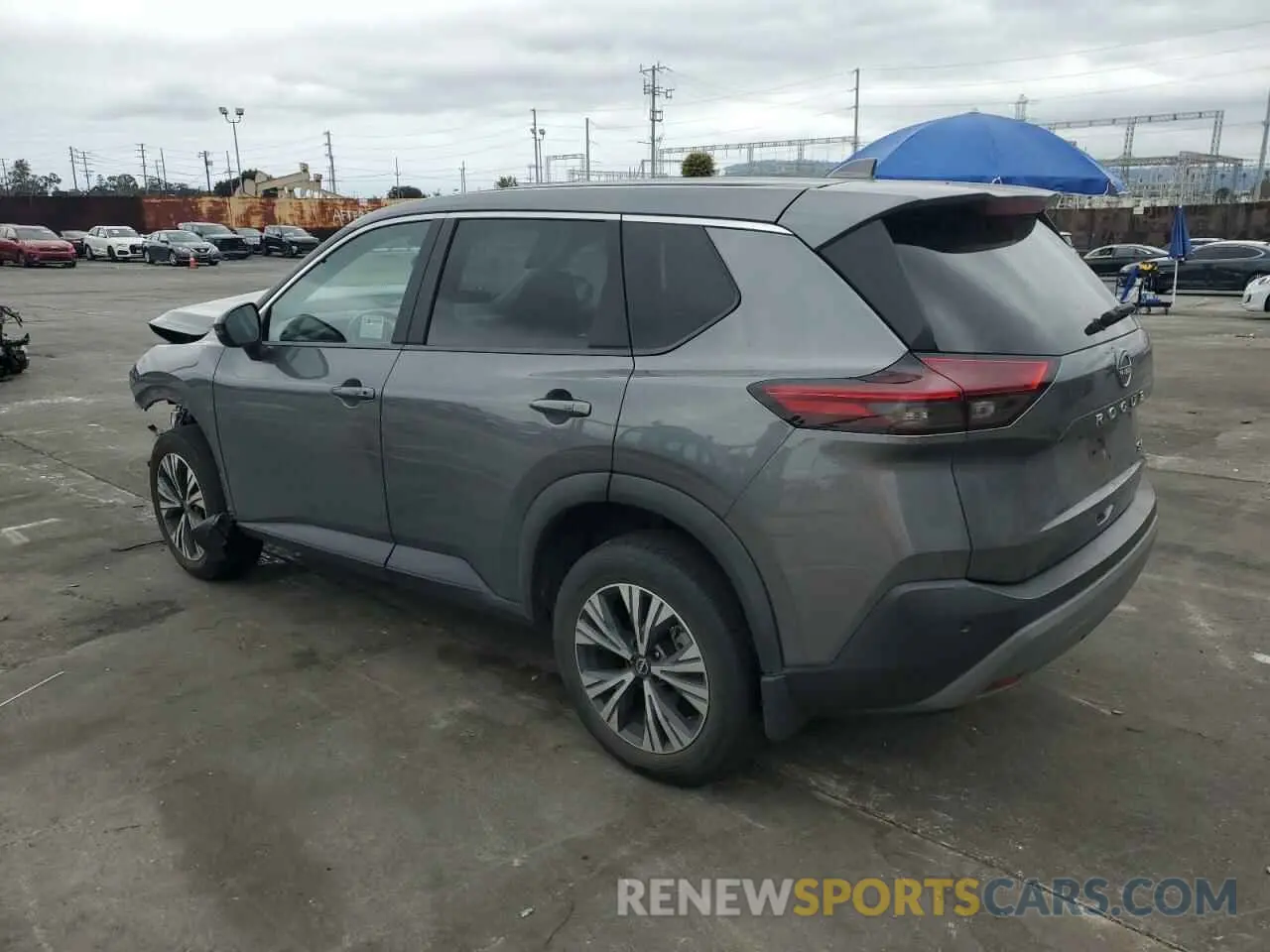 2 Photograph of a damaged car 5N1BT3BA6NC733100 NISSAN ROGUE 2022