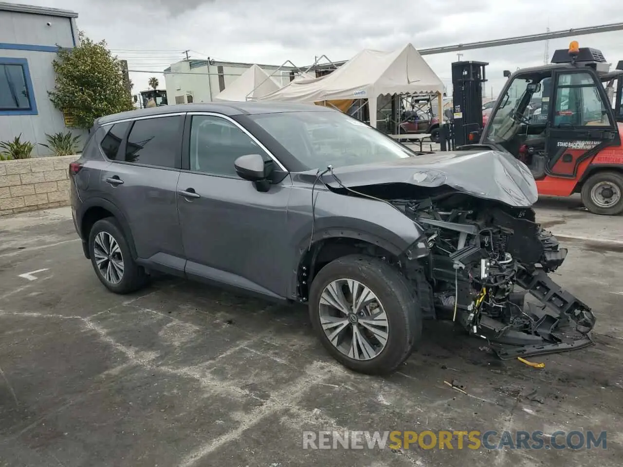 4 Photograph of a damaged car 5N1BT3BA6NC733100 NISSAN ROGUE 2022