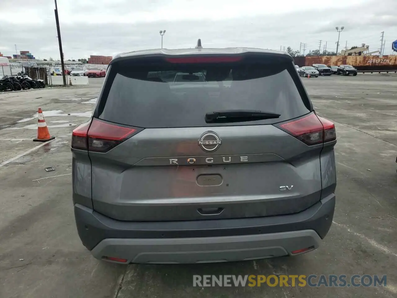 6 Photograph of a damaged car 5N1BT3BA6NC733100 NISSAN ROGUE 2022
