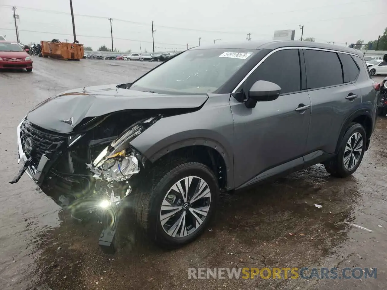 1 Photograph of a damaged car 5N1BT3BA7NC685512 NISSAN ROGUE 2022