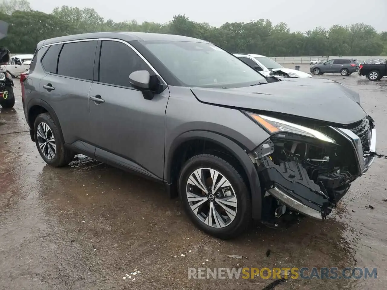 4 Photograph of a damaged car 5N1BT3BA7NC685512 NISSAN ROGUE 2022