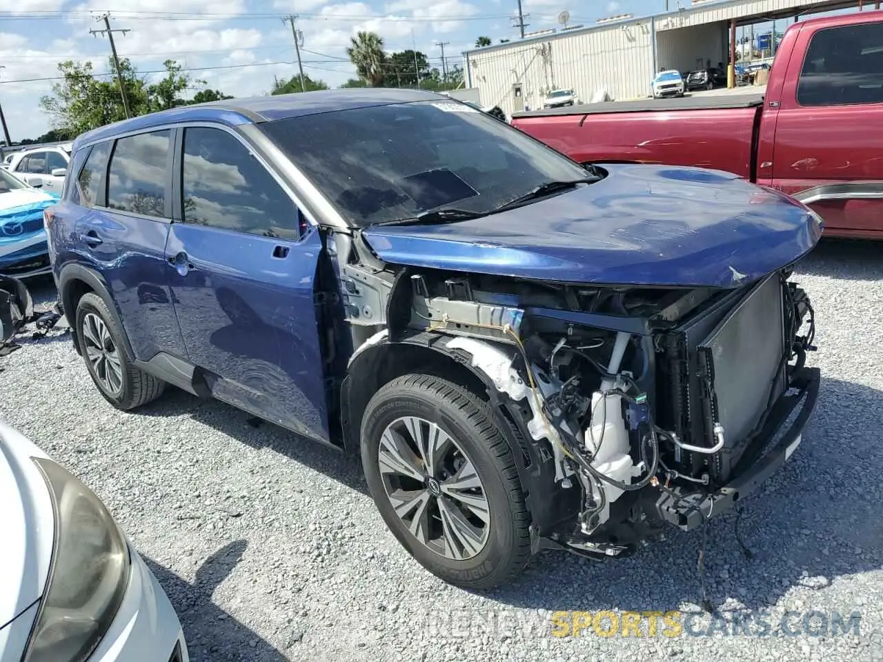 4 Photograph of a damaged car 5N1BT3BA7NC697966 NISSAN ROGUE 2022