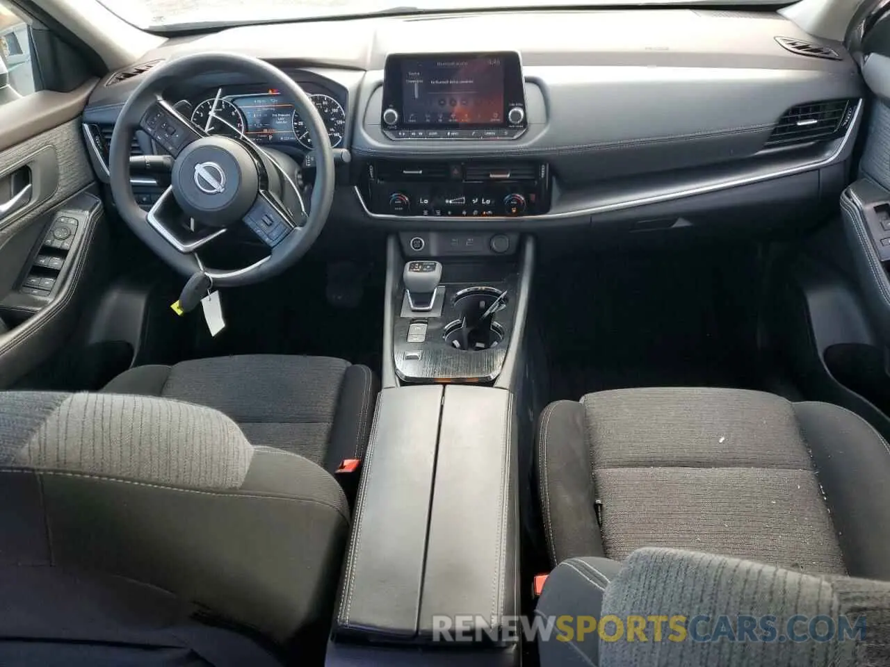8 Photograph of a damaged car 5N1BT3BA8NC671649 NISSAN ROGUE 2022