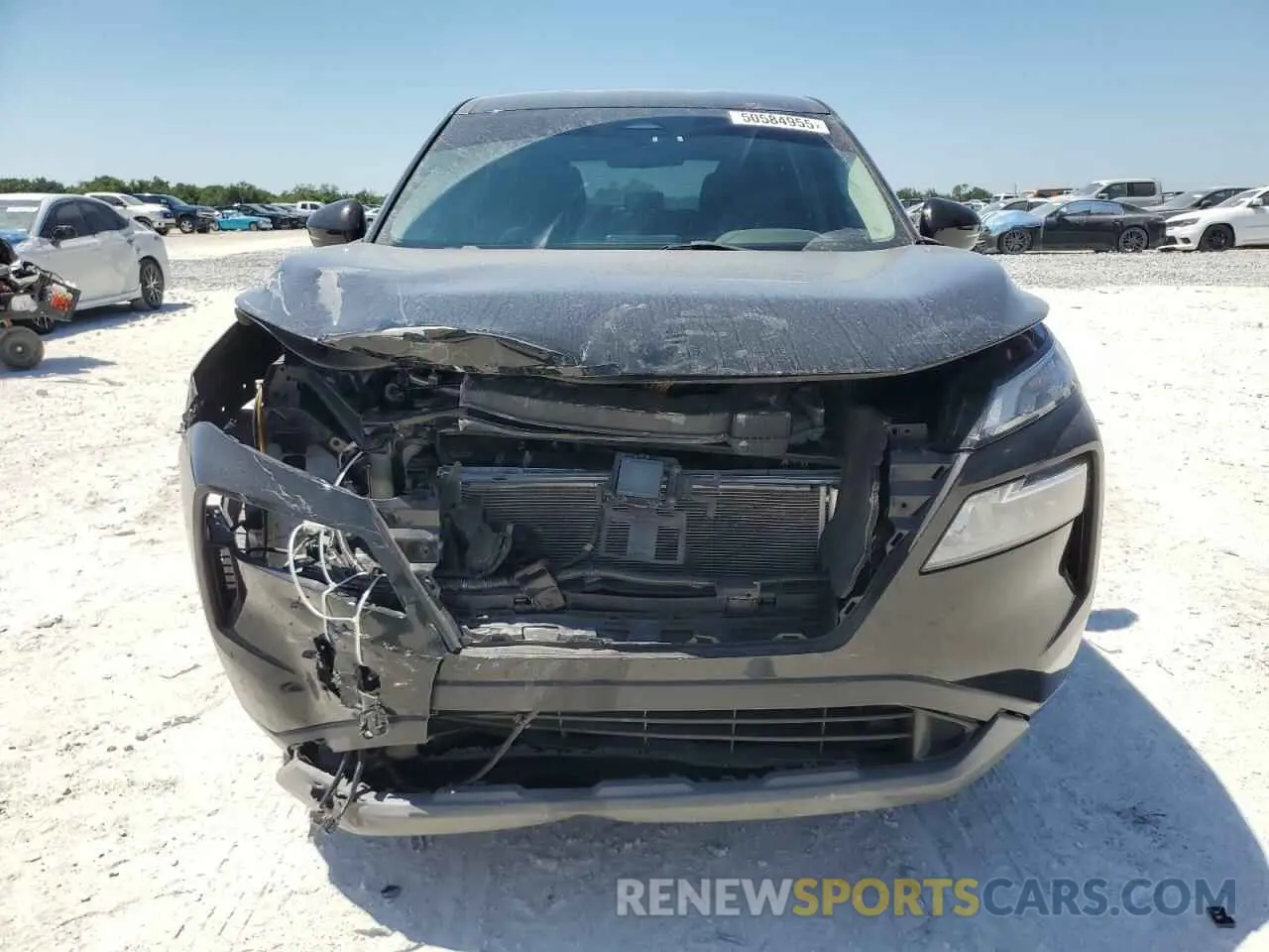 5 Photograph of a damaged car 5N1BT3BA8NC695725 NISSAN ROGUE 2022