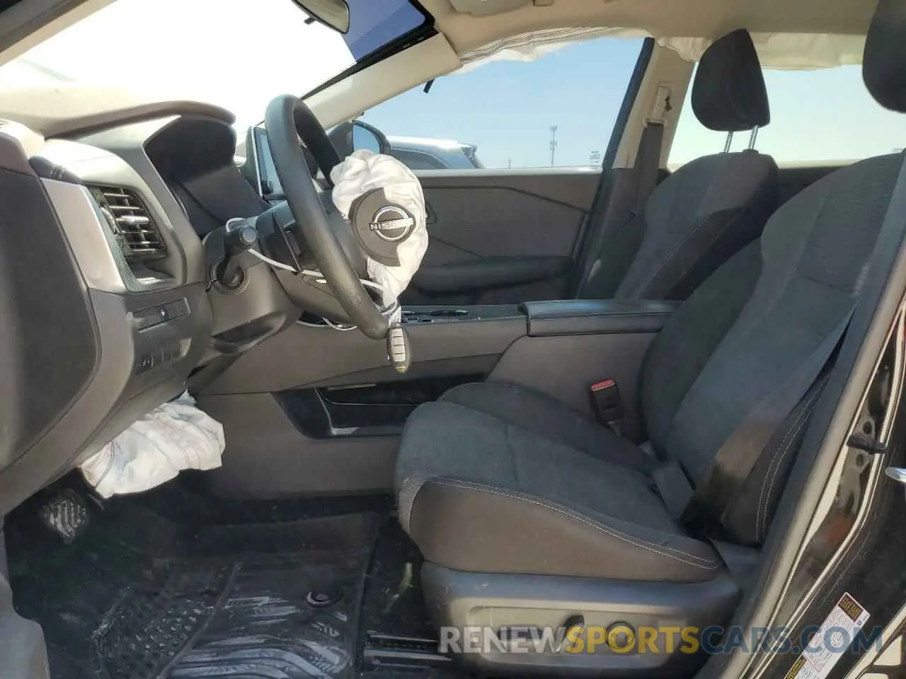 7 Photograph of a damaged car 5N1BT3BA8NC695725 NISSAN ROGUE 2022