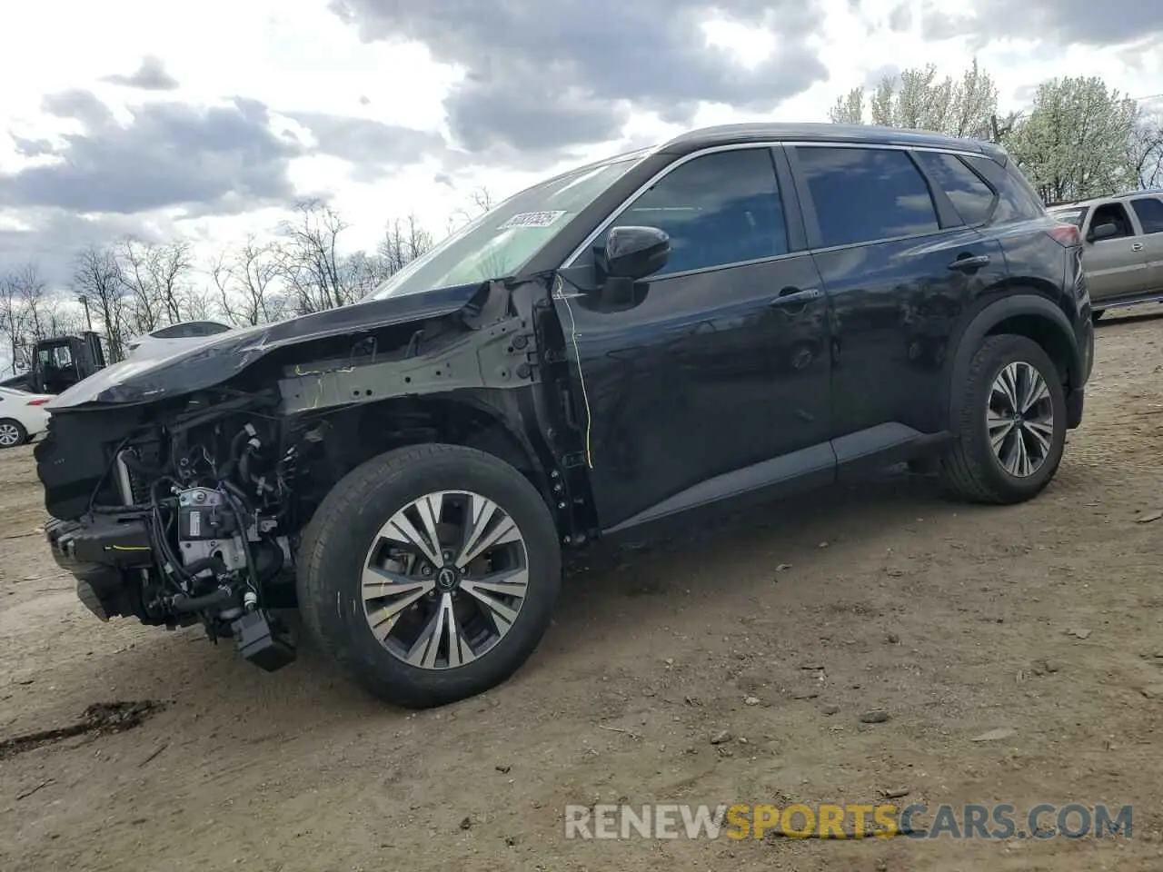 1 Photograph of a damaged car 5N1BT3BA8NC696308 NISSAN ROGUE 2022