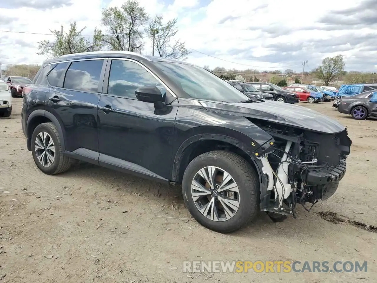 4 Photograph of a damaged car 5N1BT3BA8NC696308 NISSAN ROGUE 2022