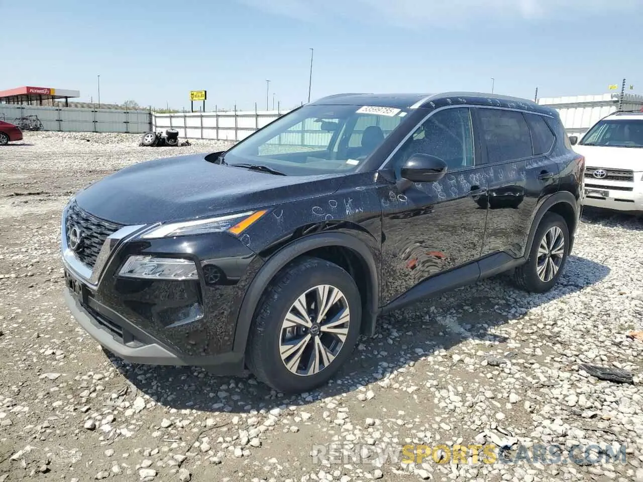 1 Photograph of a damaged car 5N1BT3BA8NC727217 NISSAN ROGUE 2022