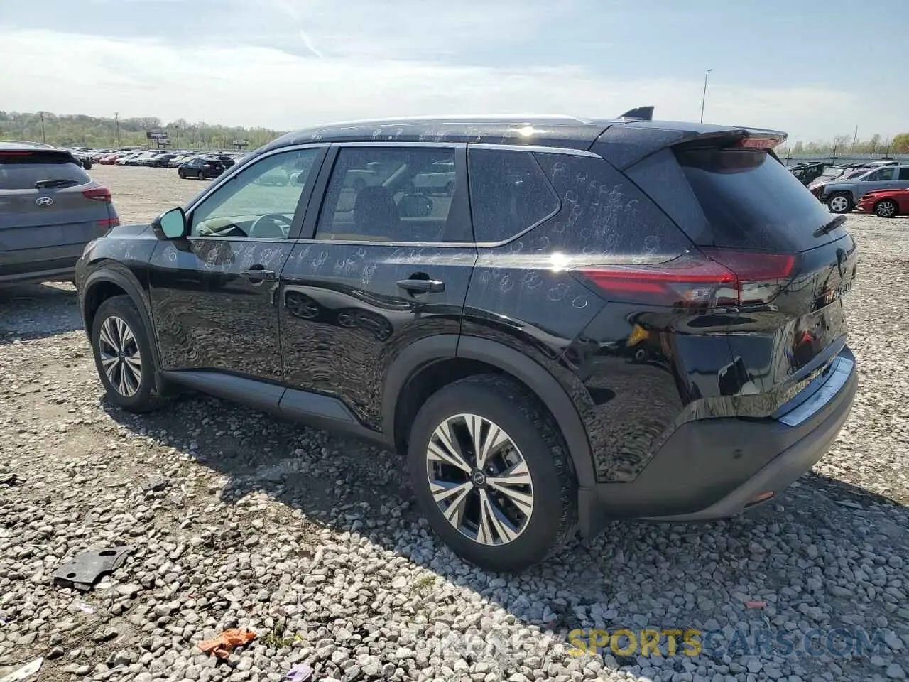 2 Photograph of a damaged car 5N1BT3BA8NC727217 NISSAN ROGUE 2022