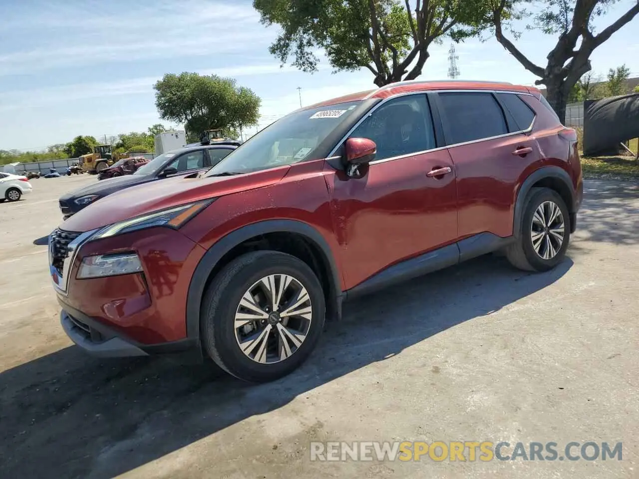 1 Photograph of a damaged car 5N1BT3BA8NC730277 NISSAN ROGUE 2022