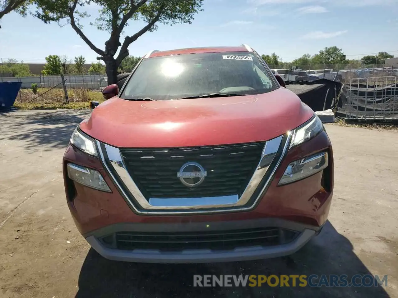 5 Photograph of a damaged car 5N1BT3BA8NC730277 NISSAN ROGUE 2022
