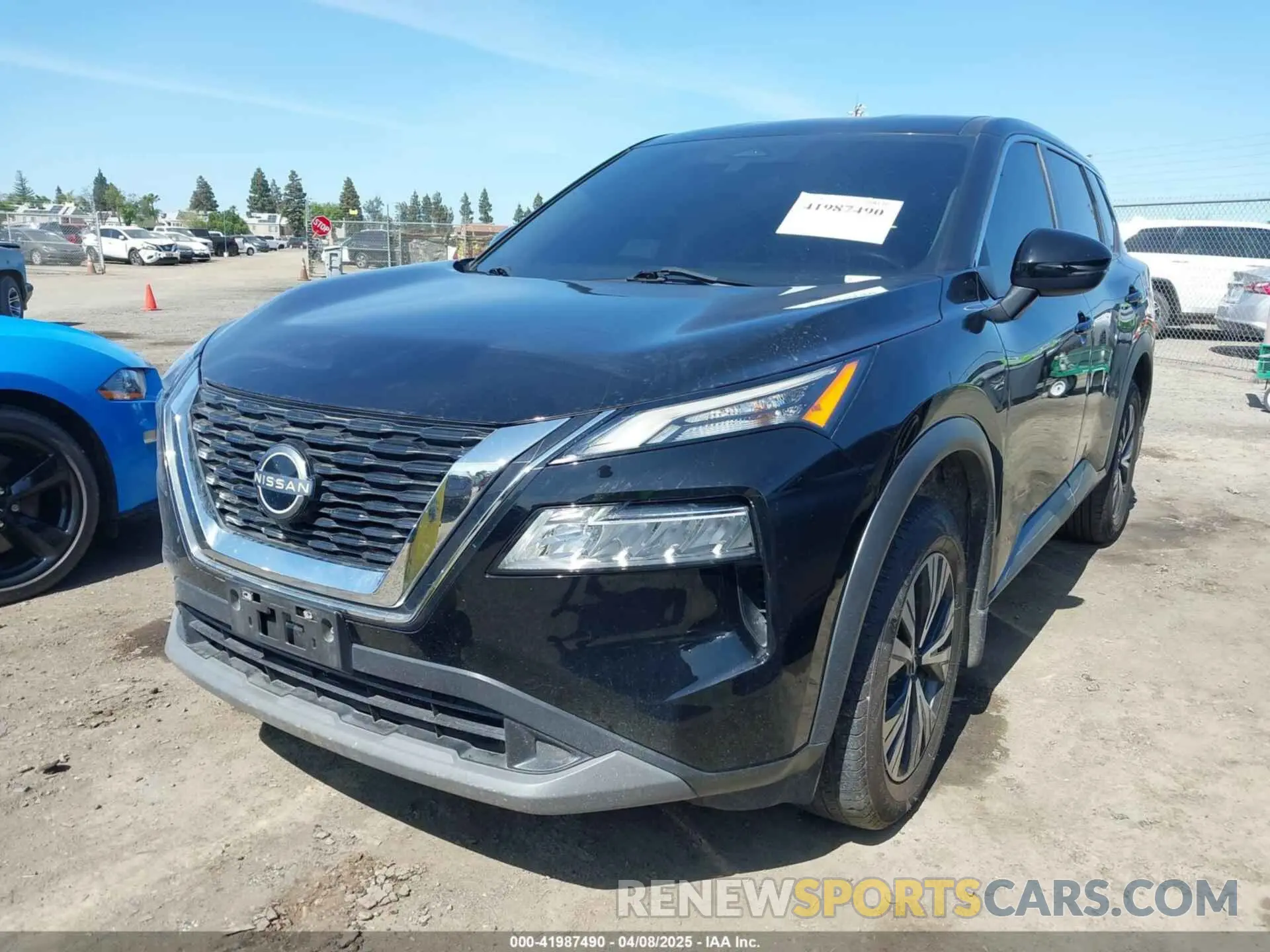2 Photograph of a damaged car 5N1BT3BA9NC688461 NISSAN ROGUE 2022