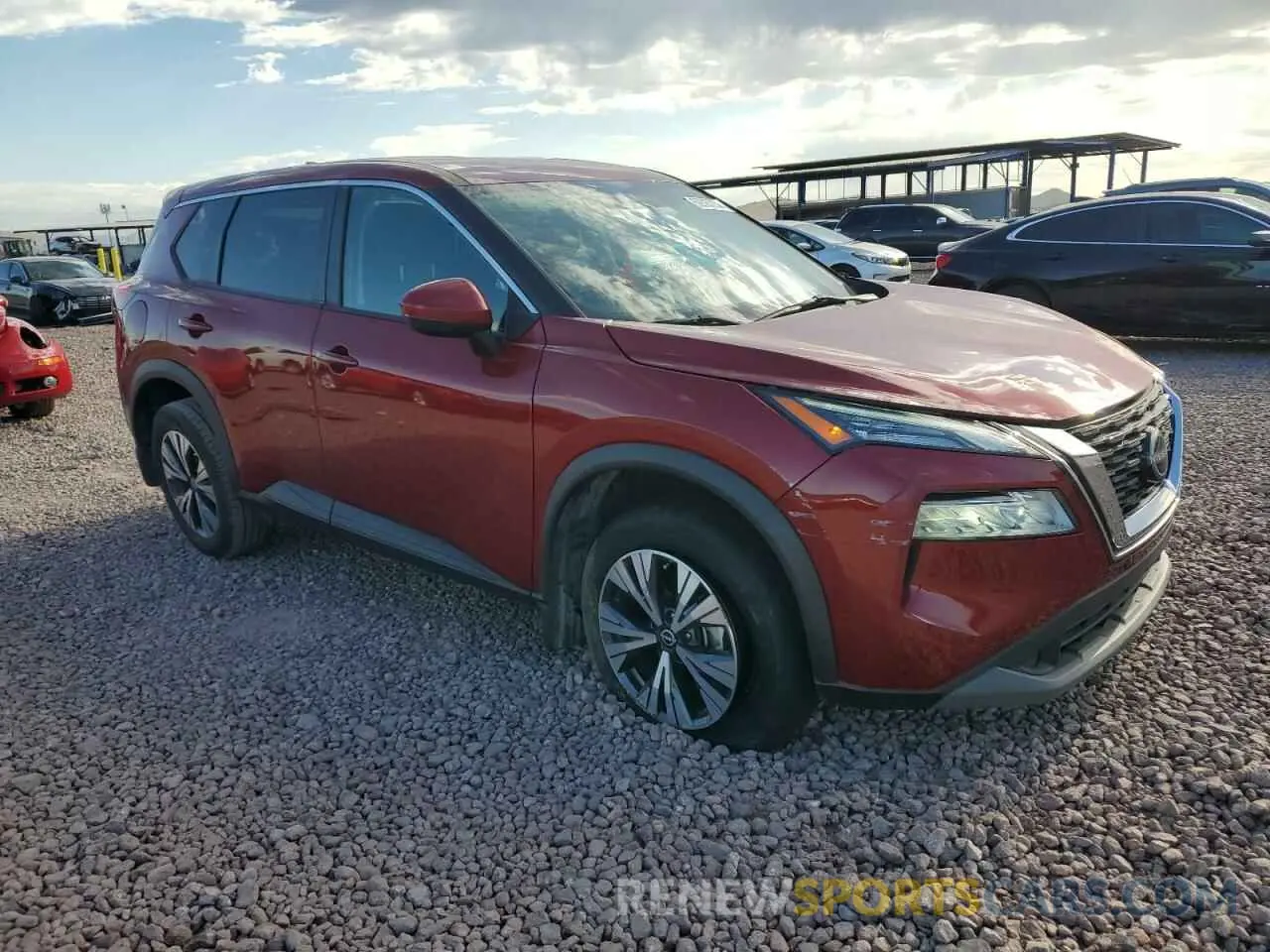 4 Photograph of a damaged car 5N1BT3BAXNC674536 NISSAN ROGUE 2022