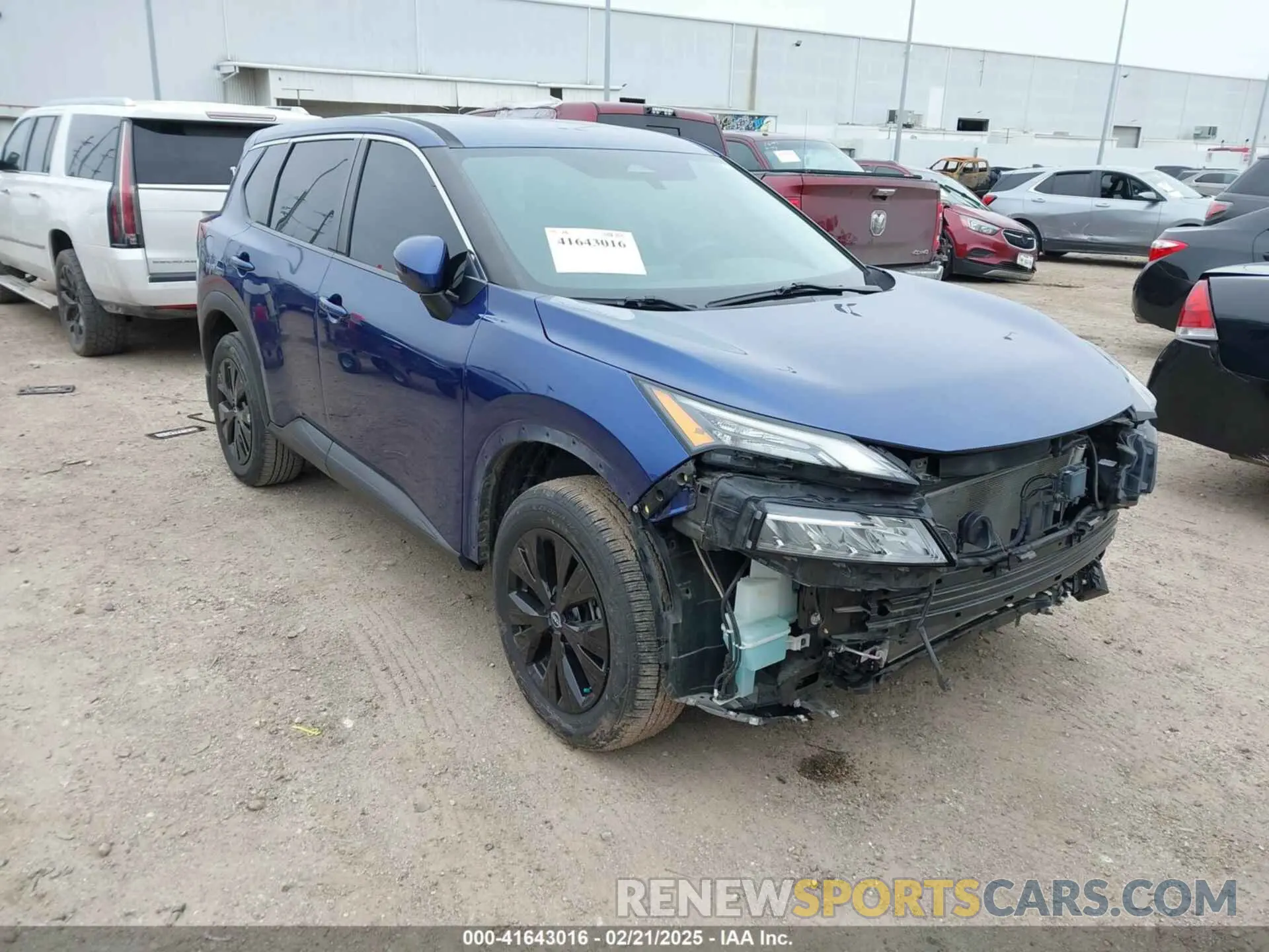 1 Photograph of a damaged car 5N1BT3BAXNC678134 NISSAN ROGUE 2022