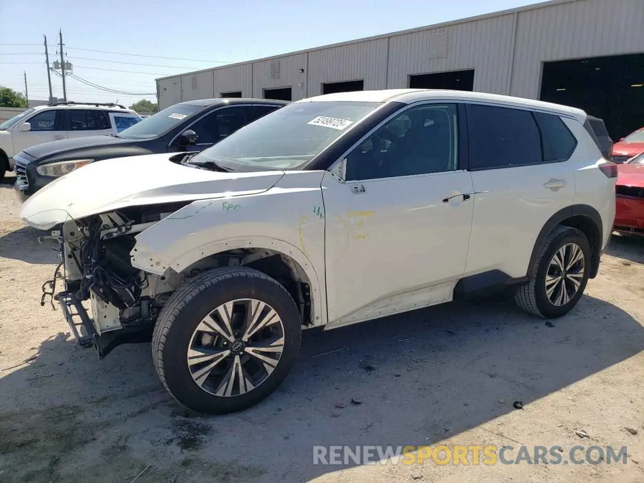 1 Photograph of a damaged car 5N1BT3BAXNC689456 NISSAN ROGUE 2022