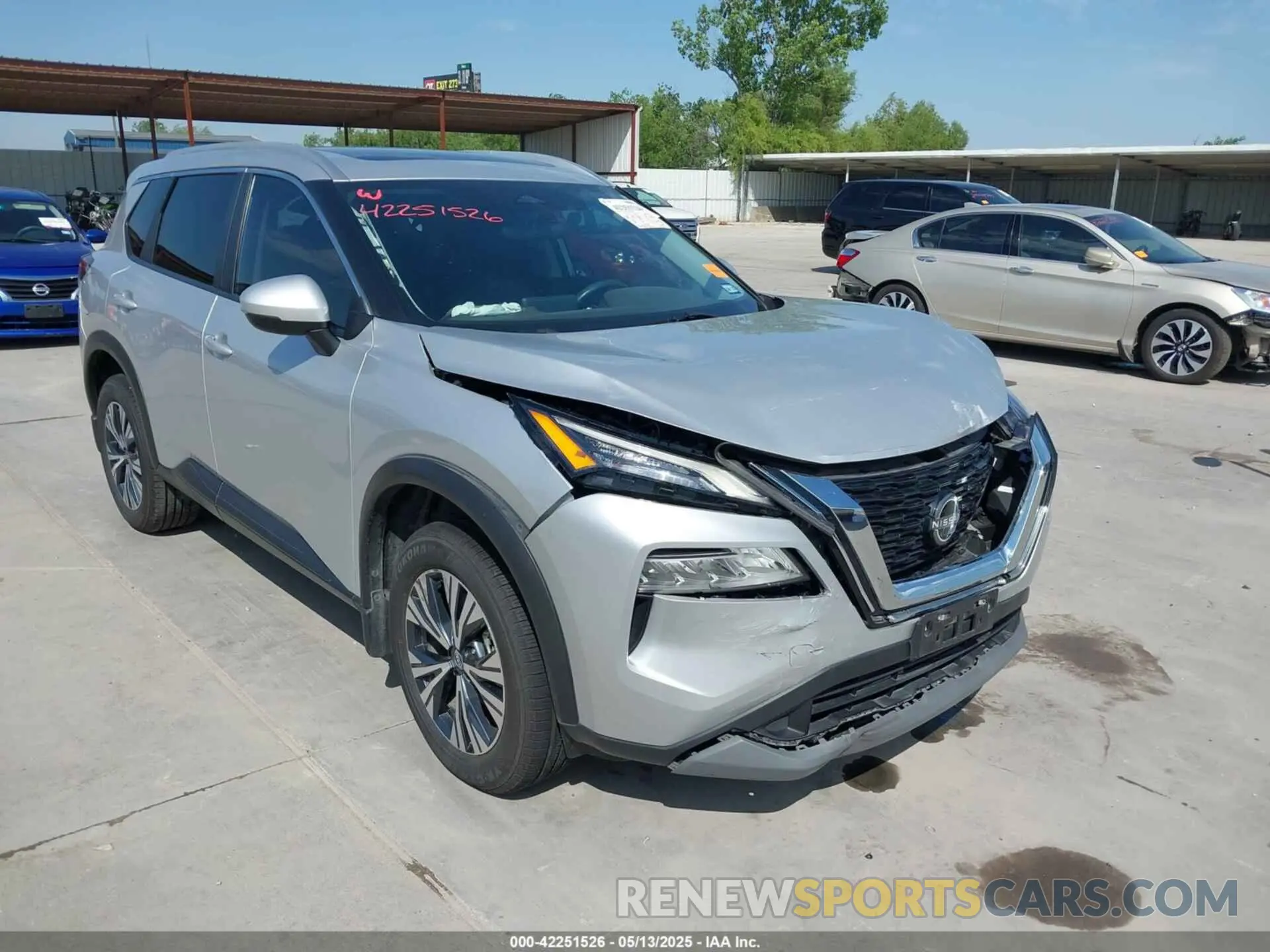 1 Photograph of a damaged car 5N1BT3BB0NC724210 NISSAN ROGUE 2022