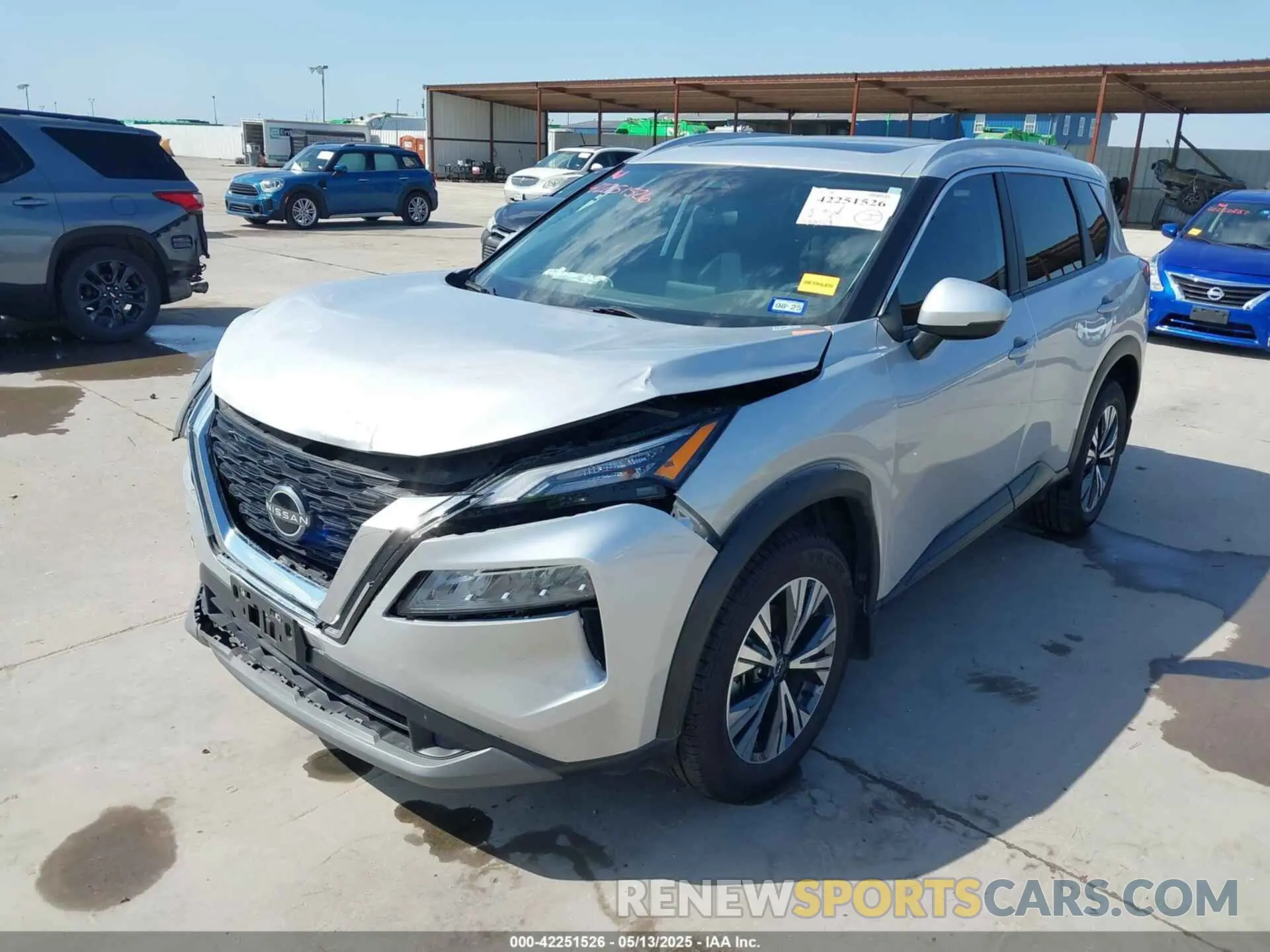 2 Photograph of a damaged car 5N1BT3BB0NC724210 NISSAN ROGUE 2022
