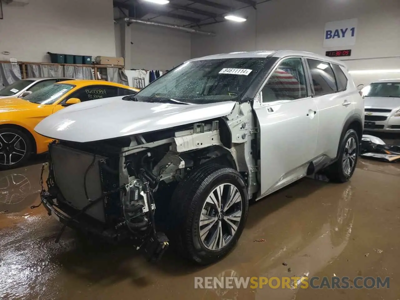 1 Photograph of a damaged car 5N1BT3BB1NC673056 NISSAN ROGUE 2022