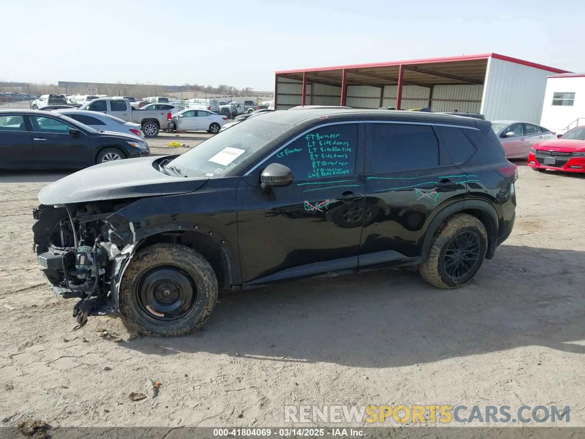 14 Photograph of a damaged car 5N1BT3BB1NC688706 NISSAN ROGUE 2022