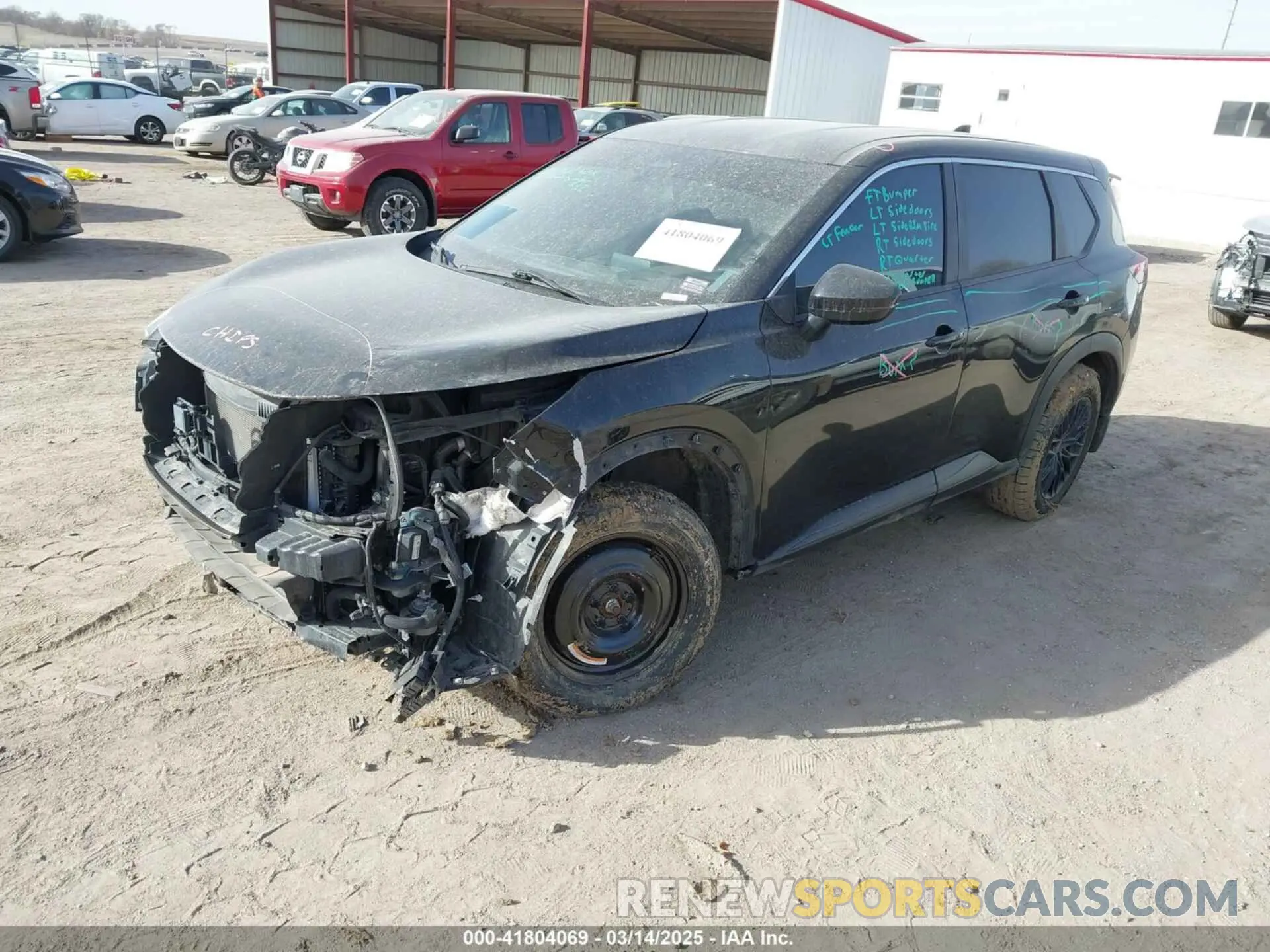 2 Photograph of a damaged car 5N1BT3BB1NC688706 NISSAN ROGUE 2022