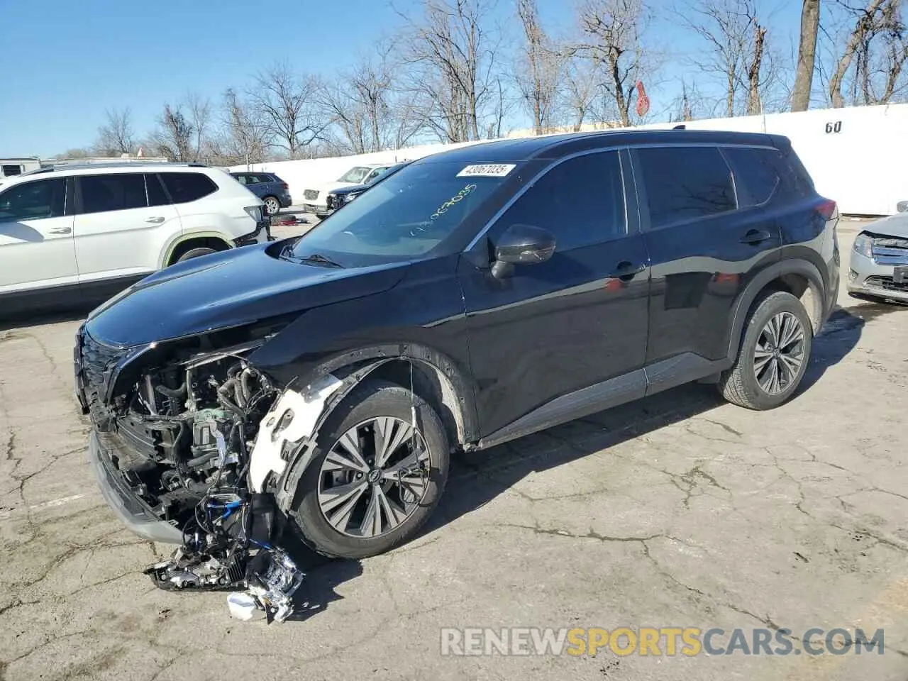 1 Photograph of a damaged car 5N1BT3BB1NC691797 NISSAN ROGUE 2022