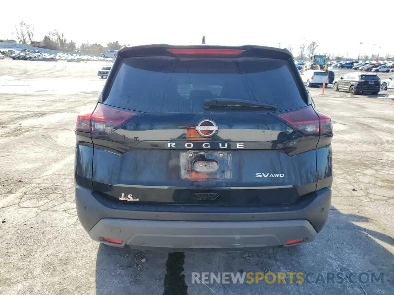 6 Photograph of a damaged car 5N1BT3BB1NC691797 NISSAN ROGUE 2022