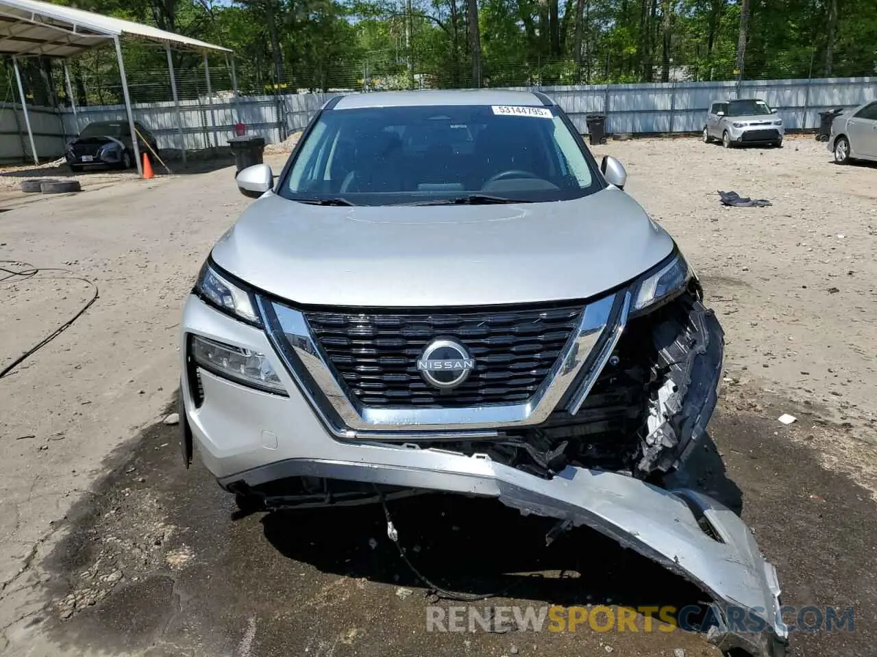 5 Photograph of a damaged car 5N1BT3BB1NC707206 NISSAN ROGUE 2022