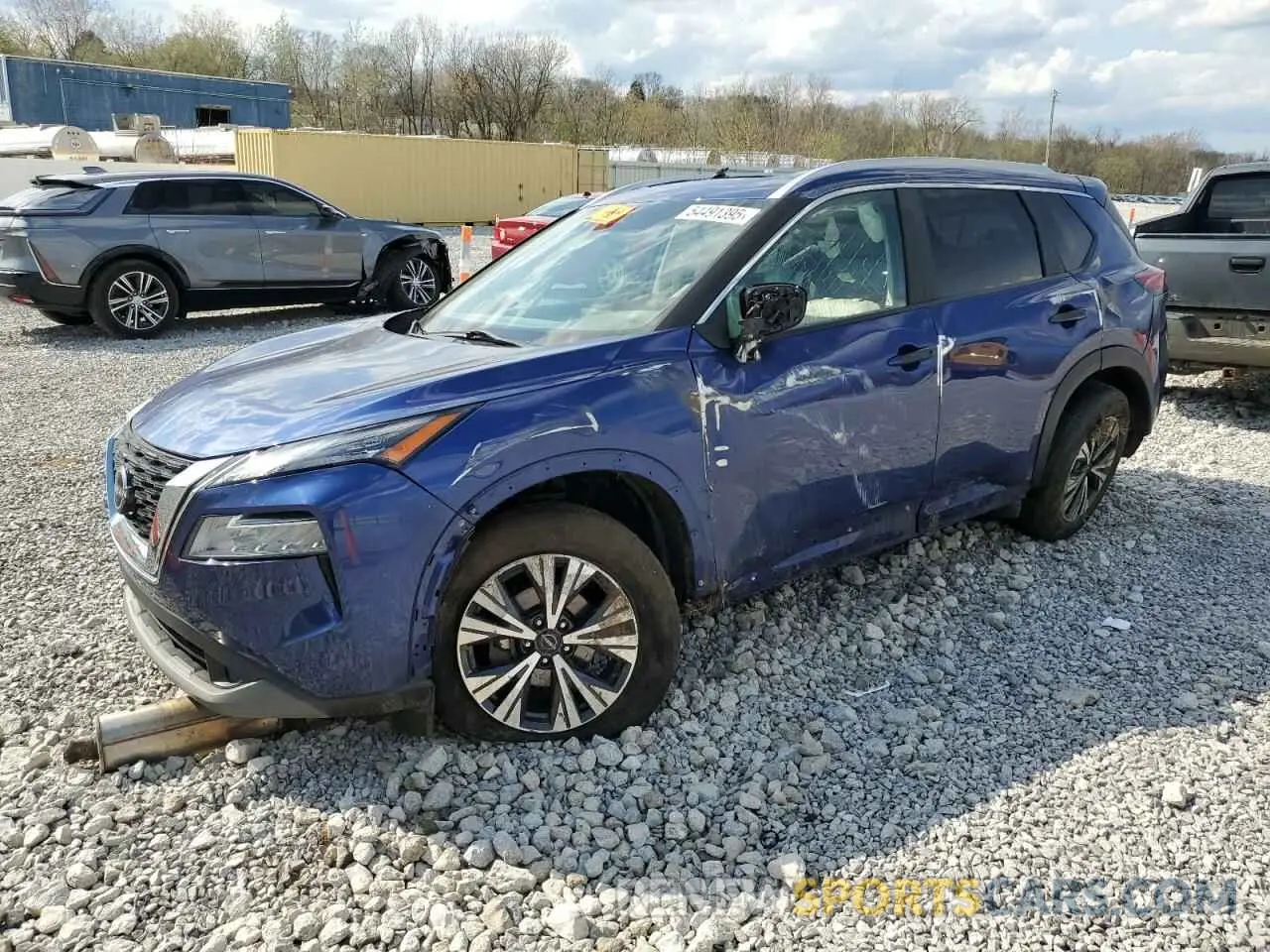 1 Photograph of a damaged car 5N1BT3BB1NC732722 NISSAN ROGUE 2022