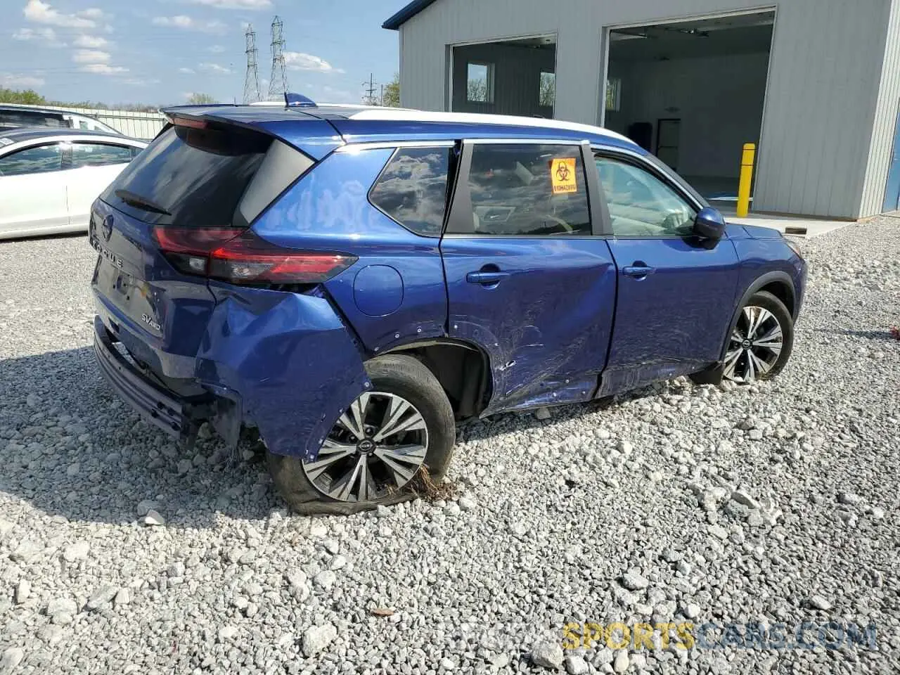 3 Photograph of a damaged car 5N1BT3BB1NC732722 NISSAN ROGUE 2022
