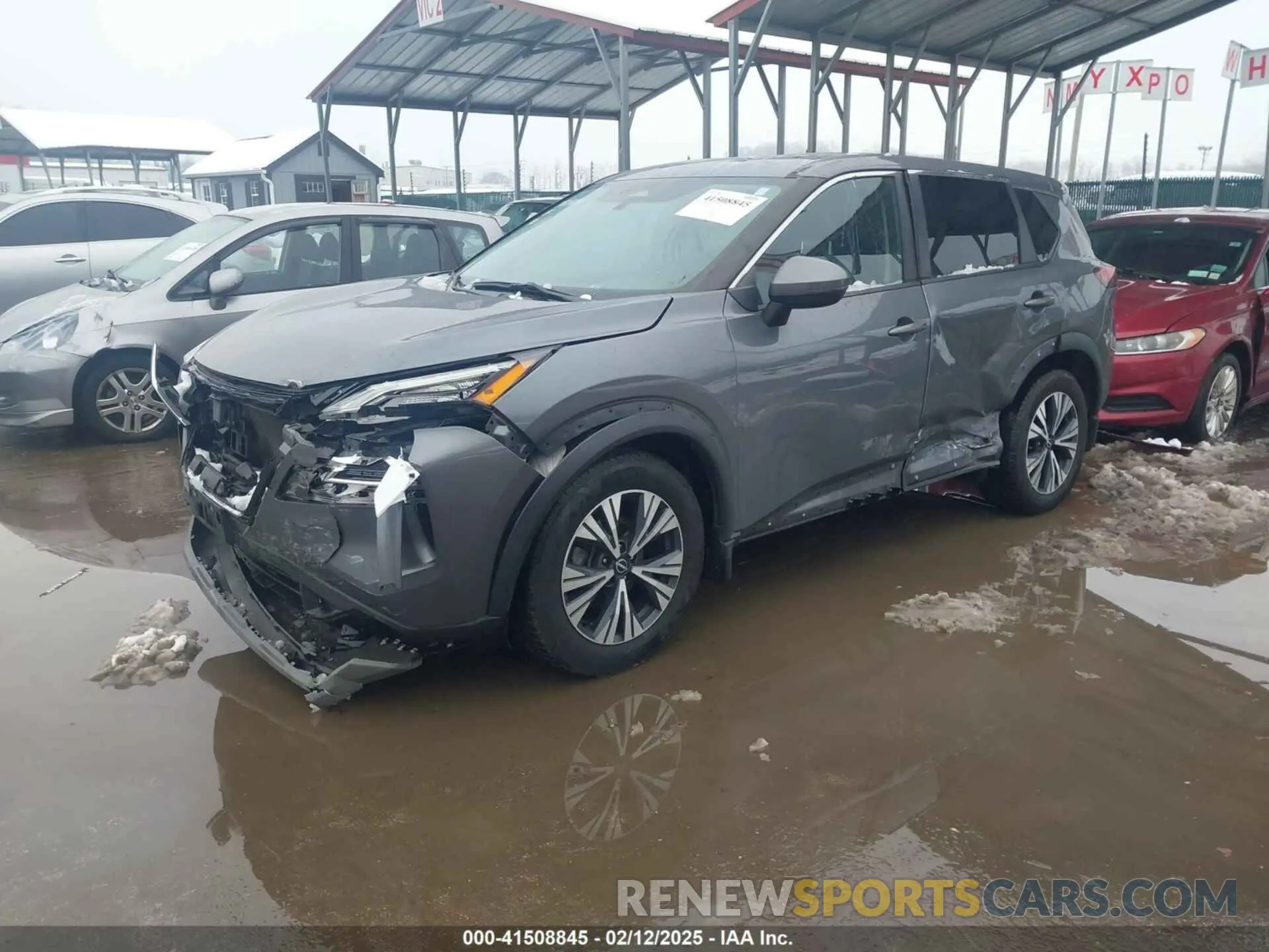 2 Photograph of a damaged car 5N1BT3BB2NC683367 NISSAN ROGUE 2022