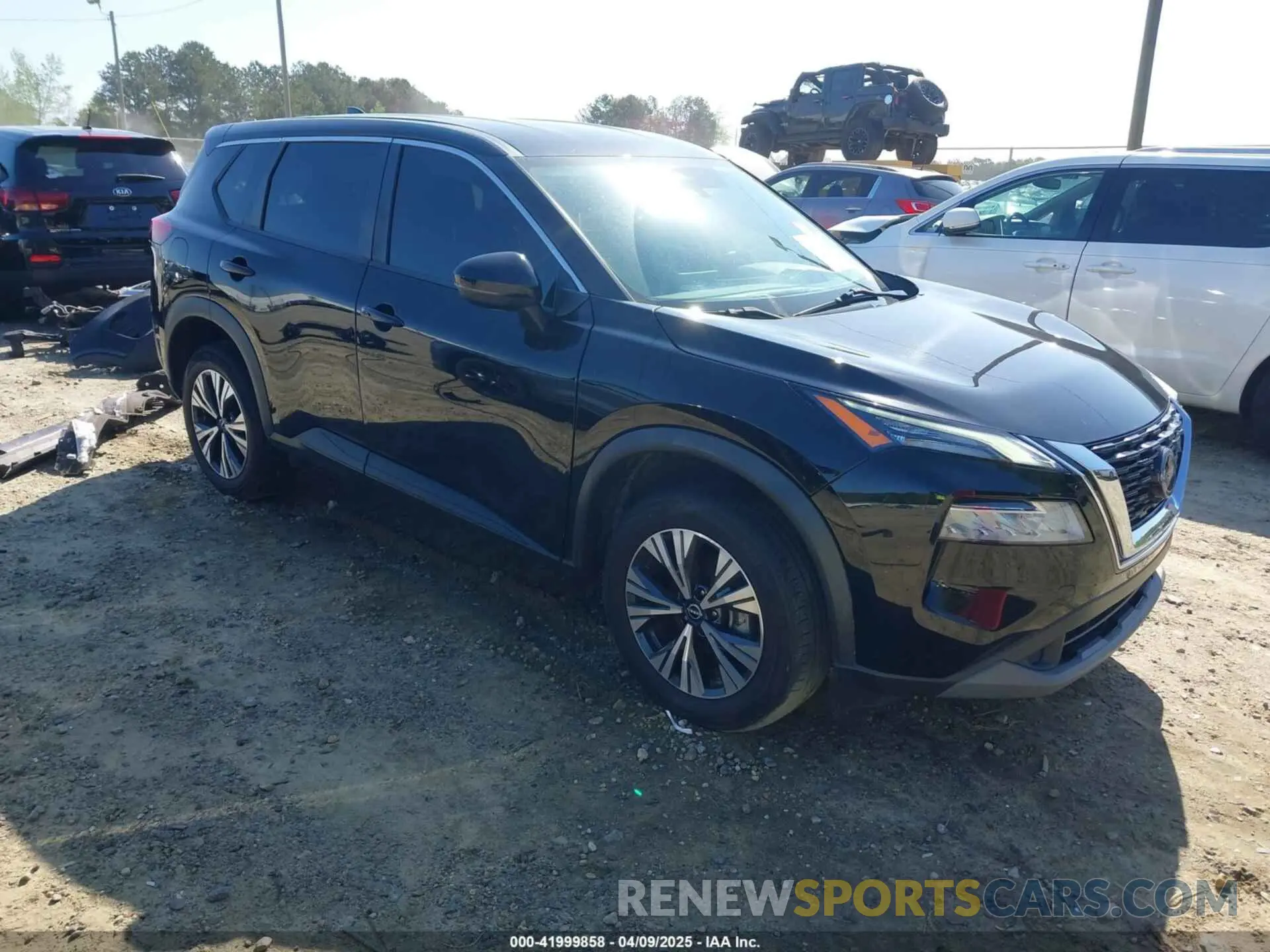 1 Photograph of a damaged car 5N1BT3BB2NC691761 NISSAN ROGUE 2022