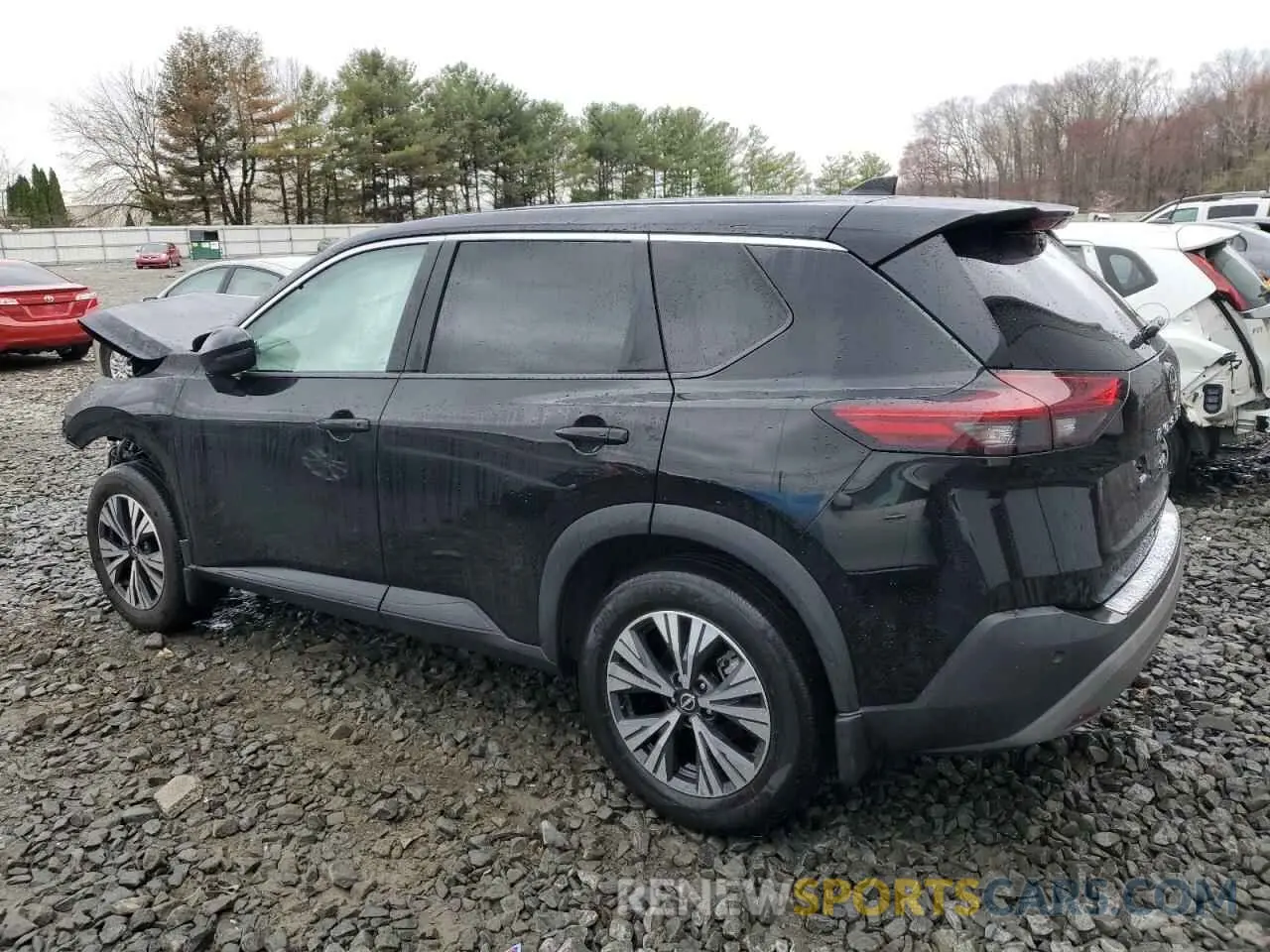 2 Photograph of a damaged car 5N1BT3BB2NC693574 NISSAN ROGUE 2022