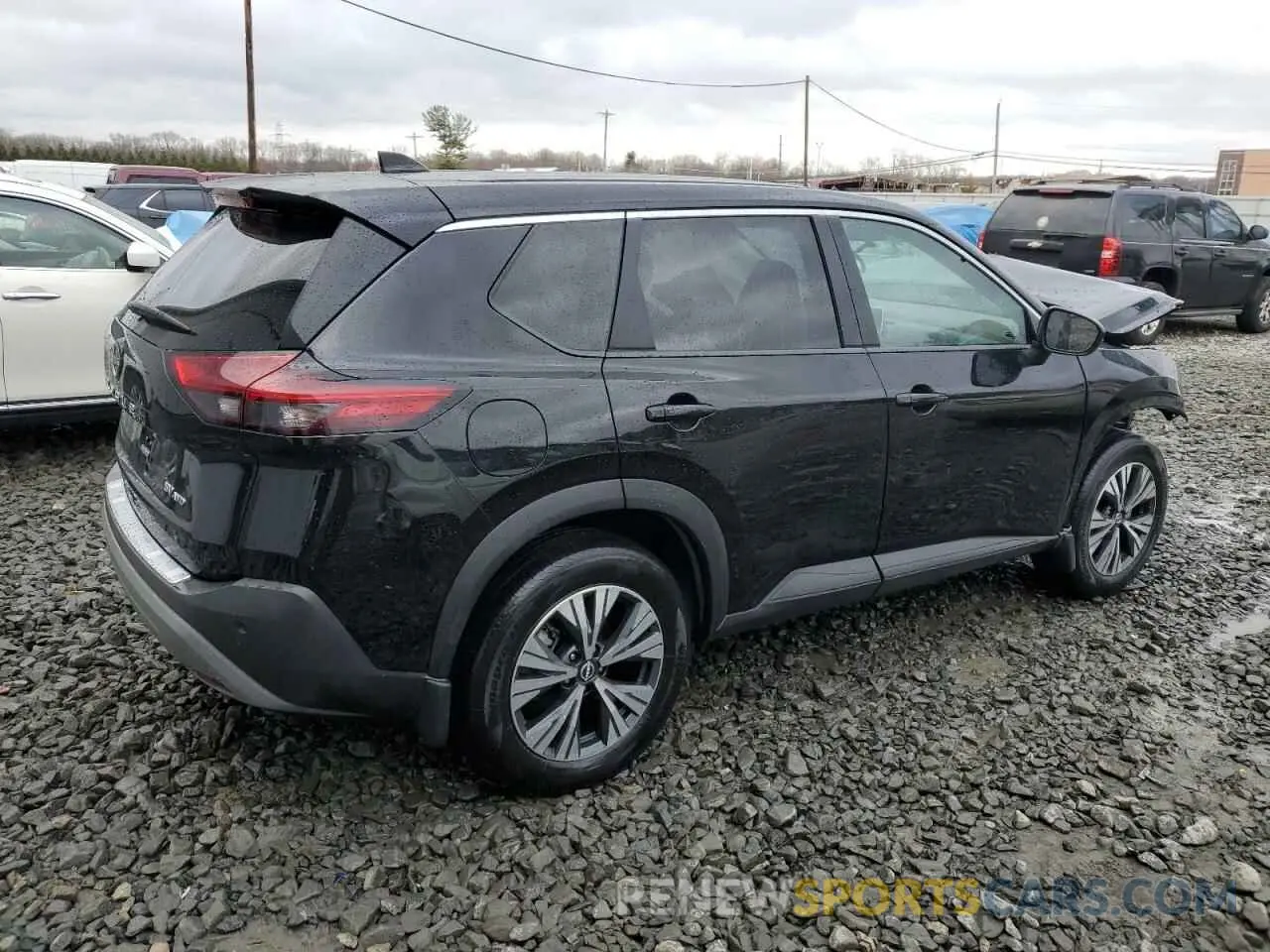 3 Photograph of a damaged car 5N1BT3BB2NC693574 NISSAN ROGUE 2022