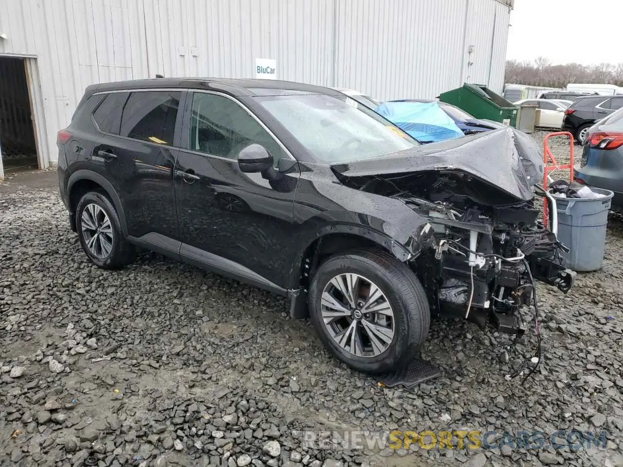 4 Photograph of a damaged car 5N1BT3BB2NC693574 NISSAN ROGUE 2022