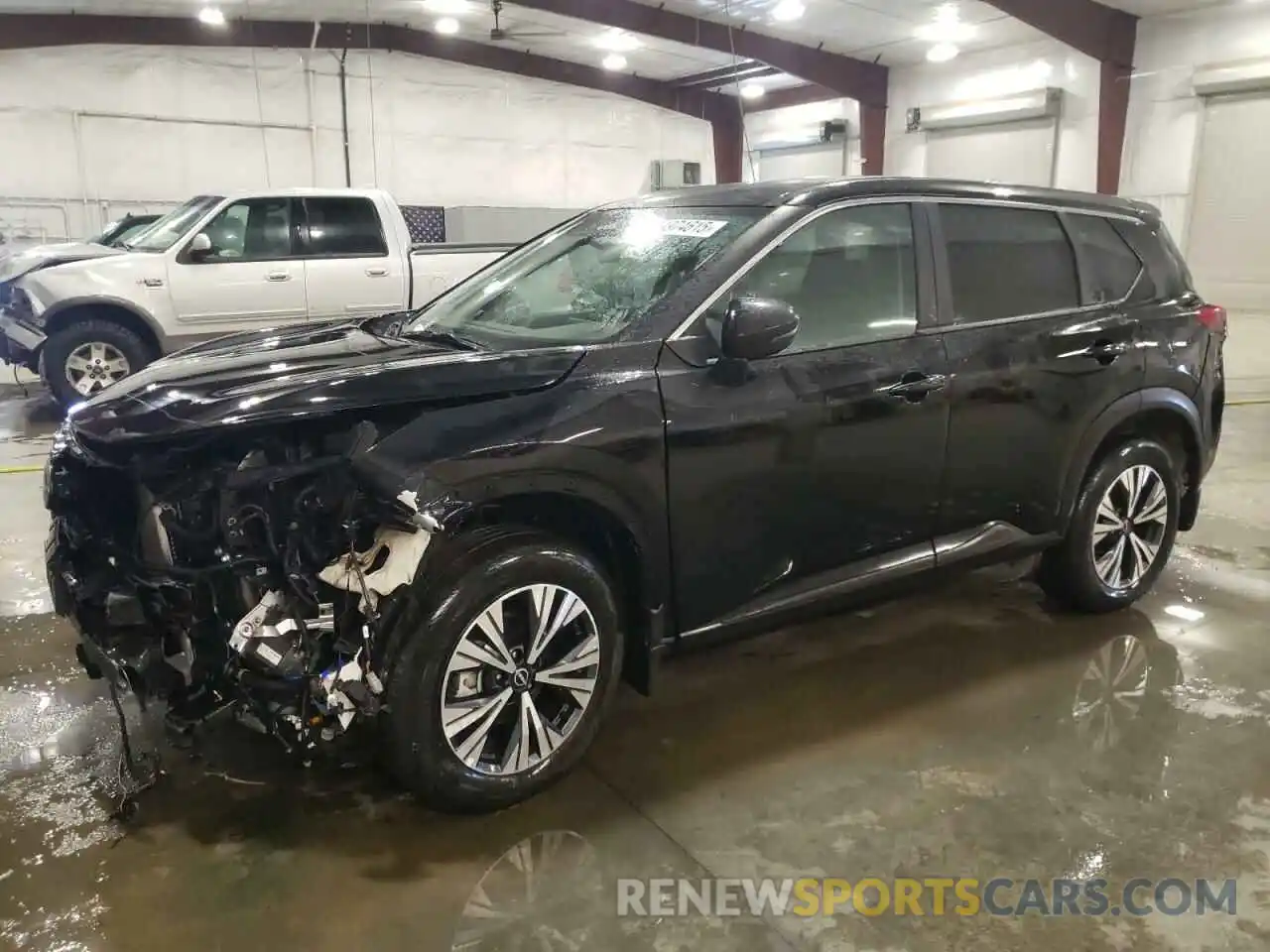 1 Photograph of a damaged car 5N1BT3BB2NC710597 NISSAN ROGUE 2022