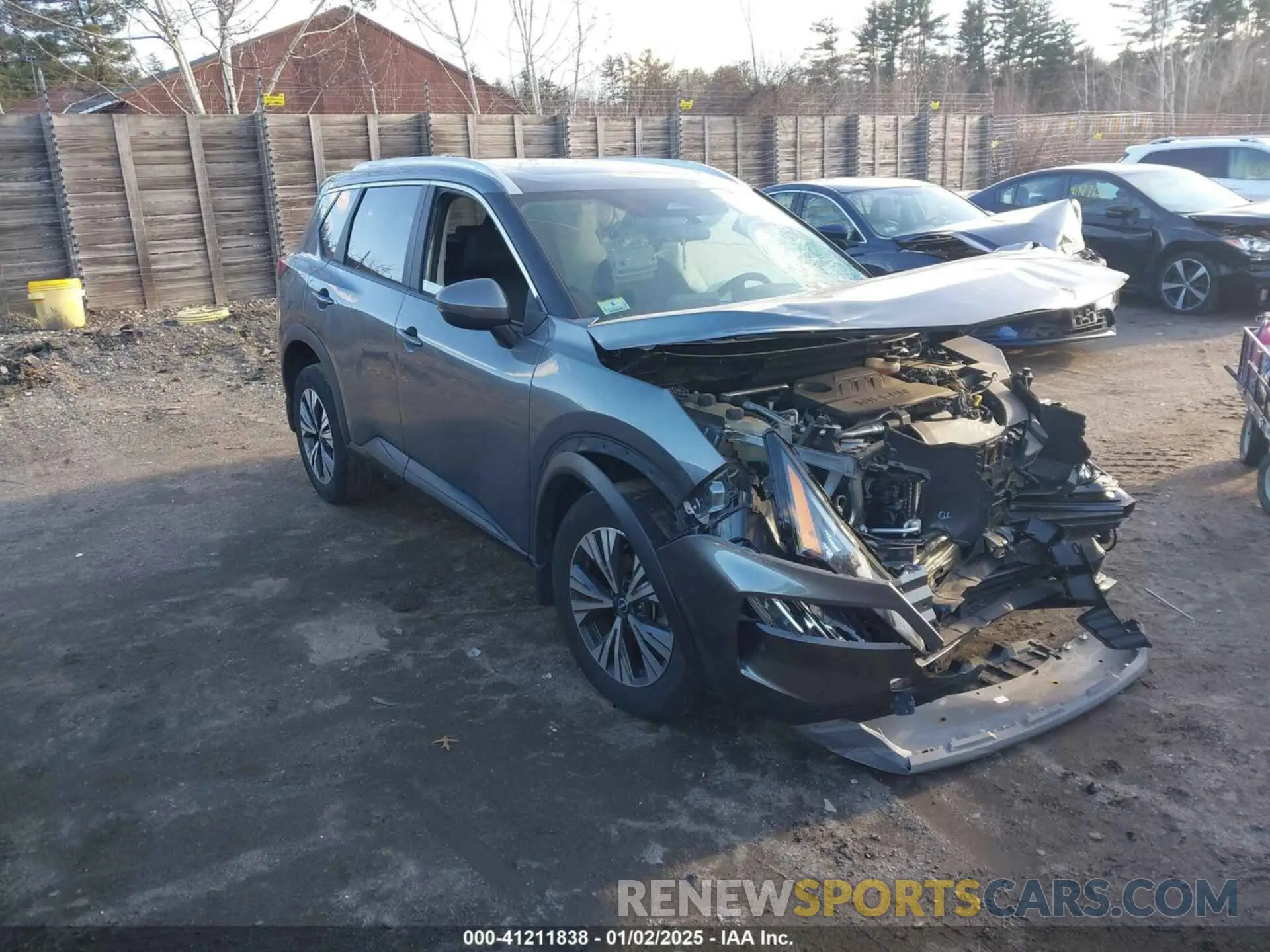 1 Photograph of a damaged car 5N1BT3BB2NC731868 NISSAN ROGUE 2022
