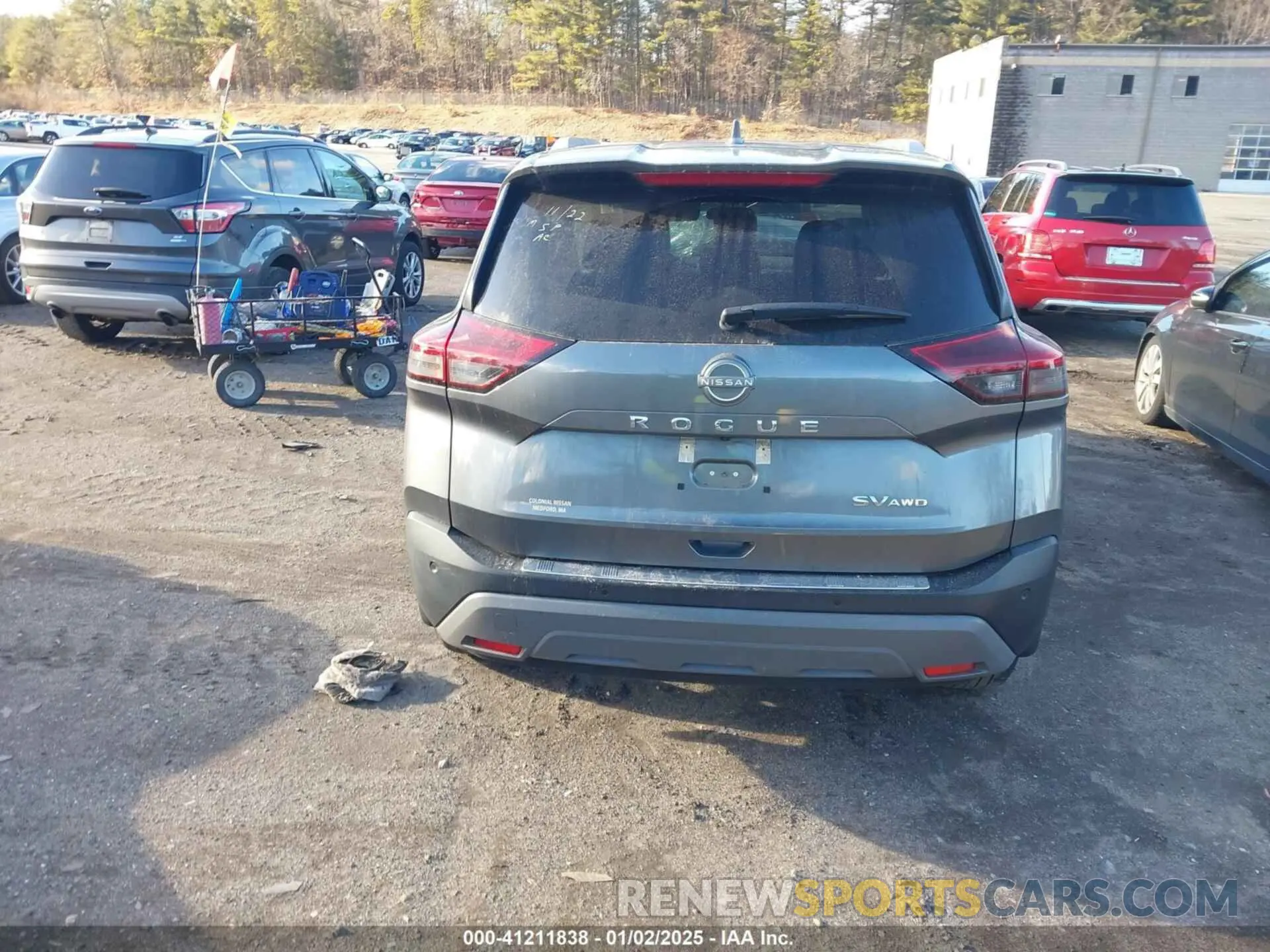16 Photograph of a damaged car 5N1BT3BB2NC731868 NISSAN ROGUE 2022