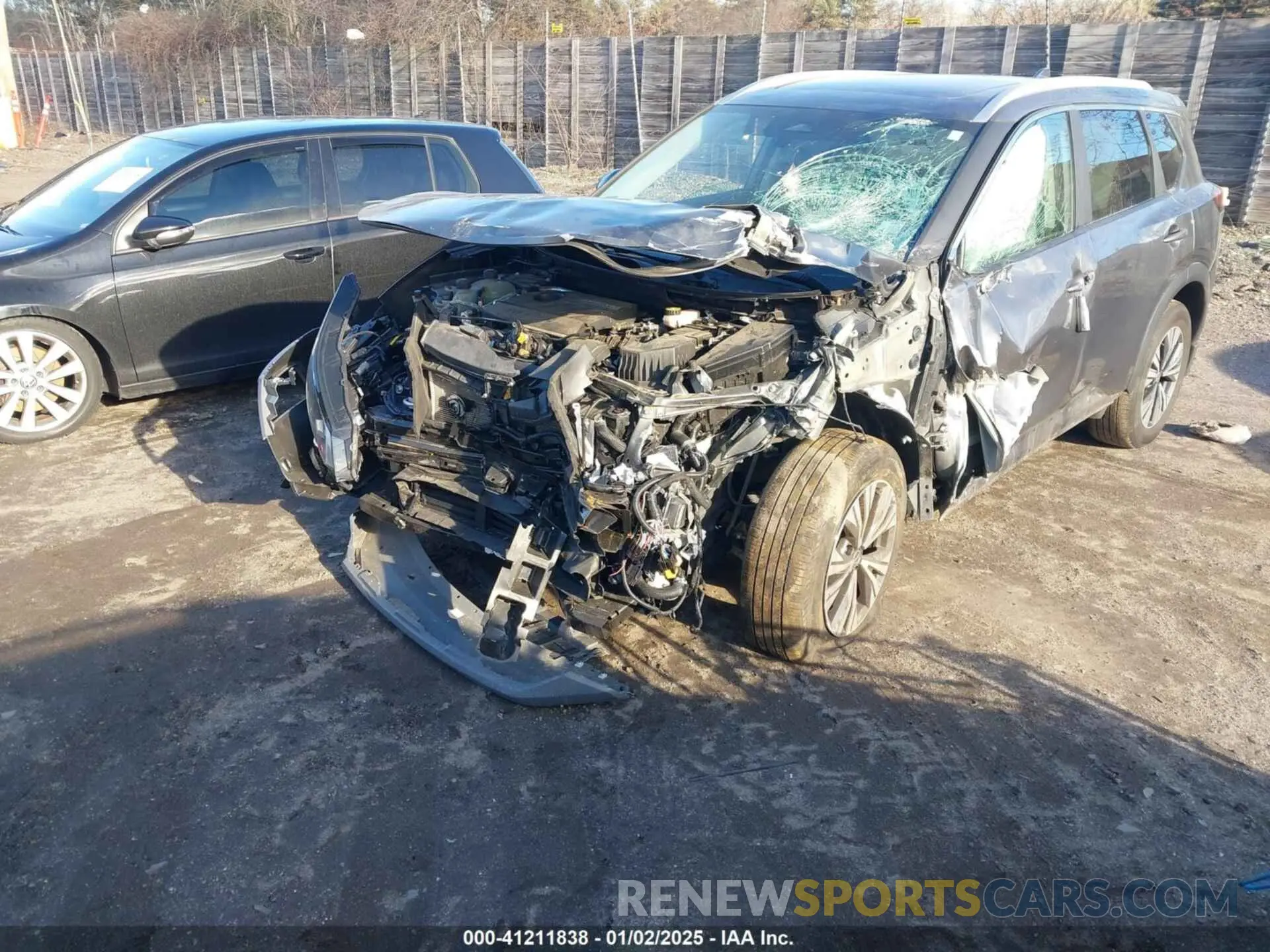 6 Photograph of a damaged car 5N1BT3BB2NC731868 NISSAN ROGUE 2022
