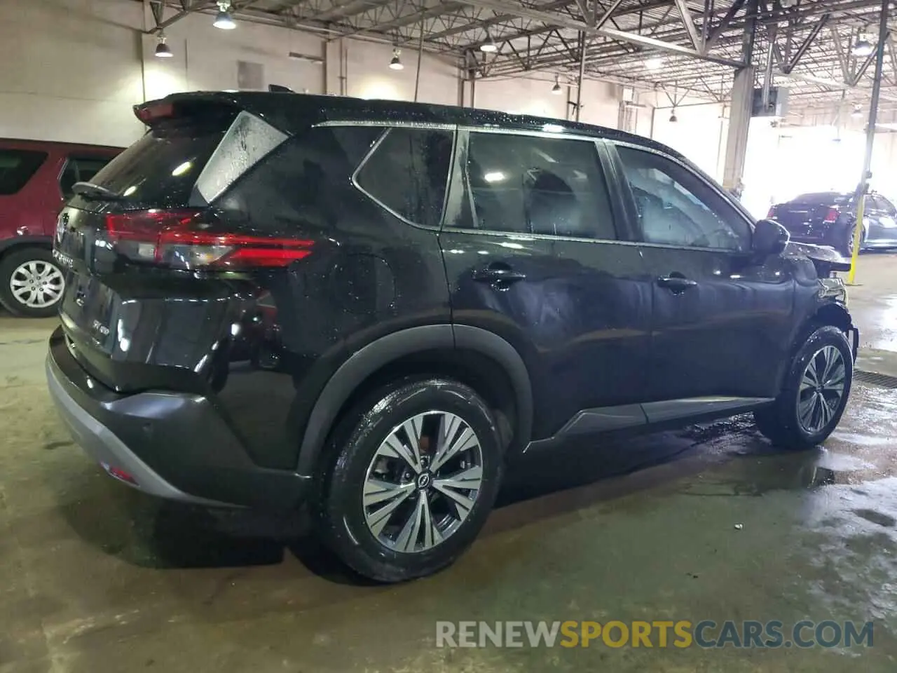 3 Photograph of a damaged car 5N1BT3BB2NC734060 NISSAN ROGUE 2022