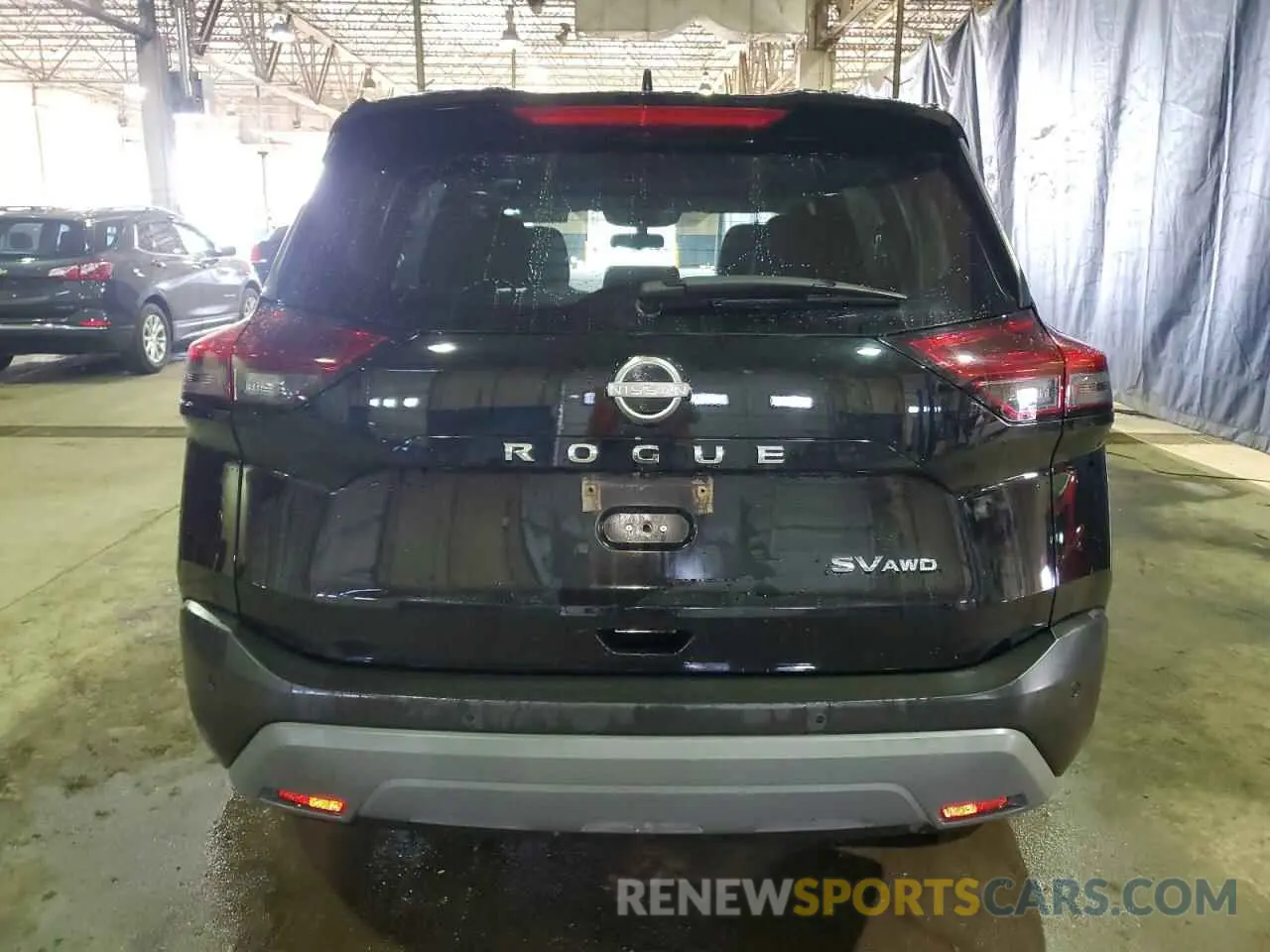 6 Photograph of a damaged car 5N1BT3BB2NC734060 NISSAN ROGUE 2022