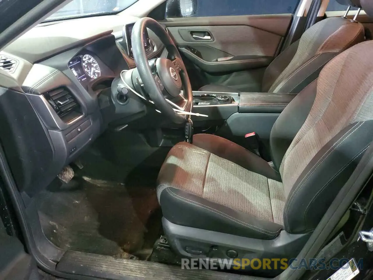 7 Photograph of a damaged car 5N1BT3BB2NC734060 NISSAN ROGUE 2022
