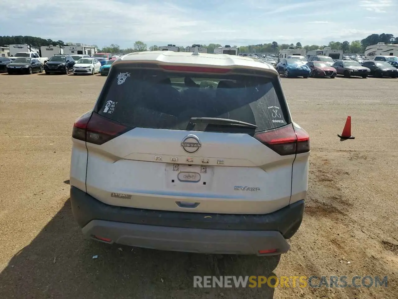 6 Photograph of a damaged car 5N1BT3BB3NC692479 NISSAN ROGUE 2022