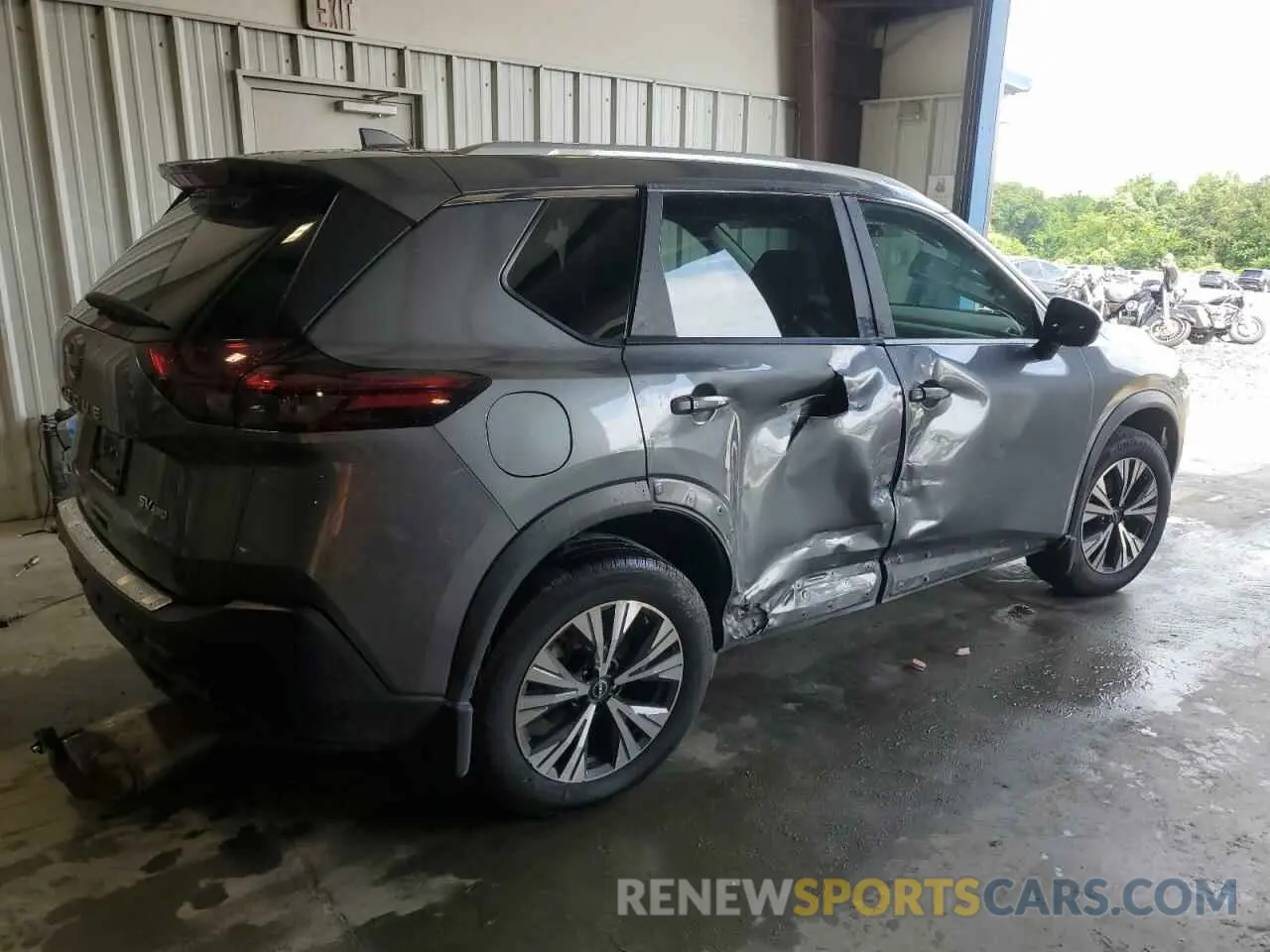 3 Photograph of a damaged car 5N1BT3BB3NC718627 NISSAN ROGUE 2022
