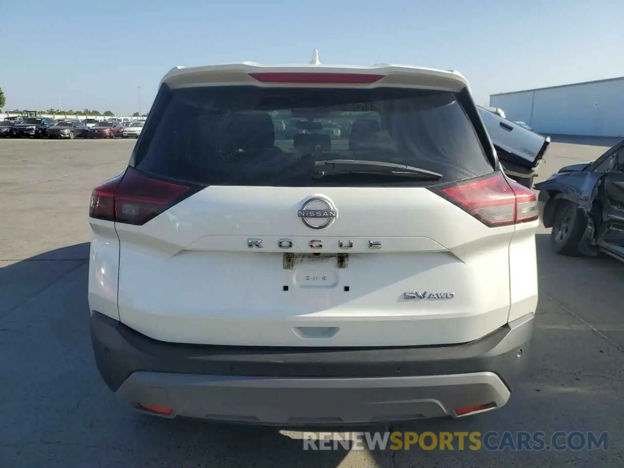 6 Photograph of a damaged car 5N1BT3BB3NC720653 NISSAN ROGUE 2022